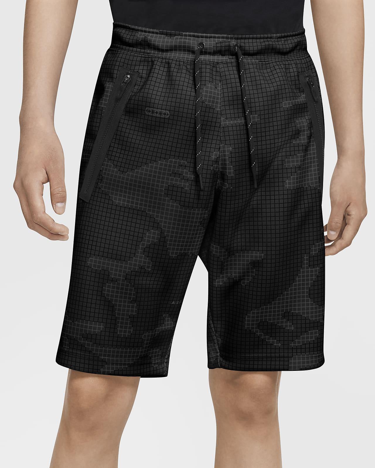 black nike air max shorts