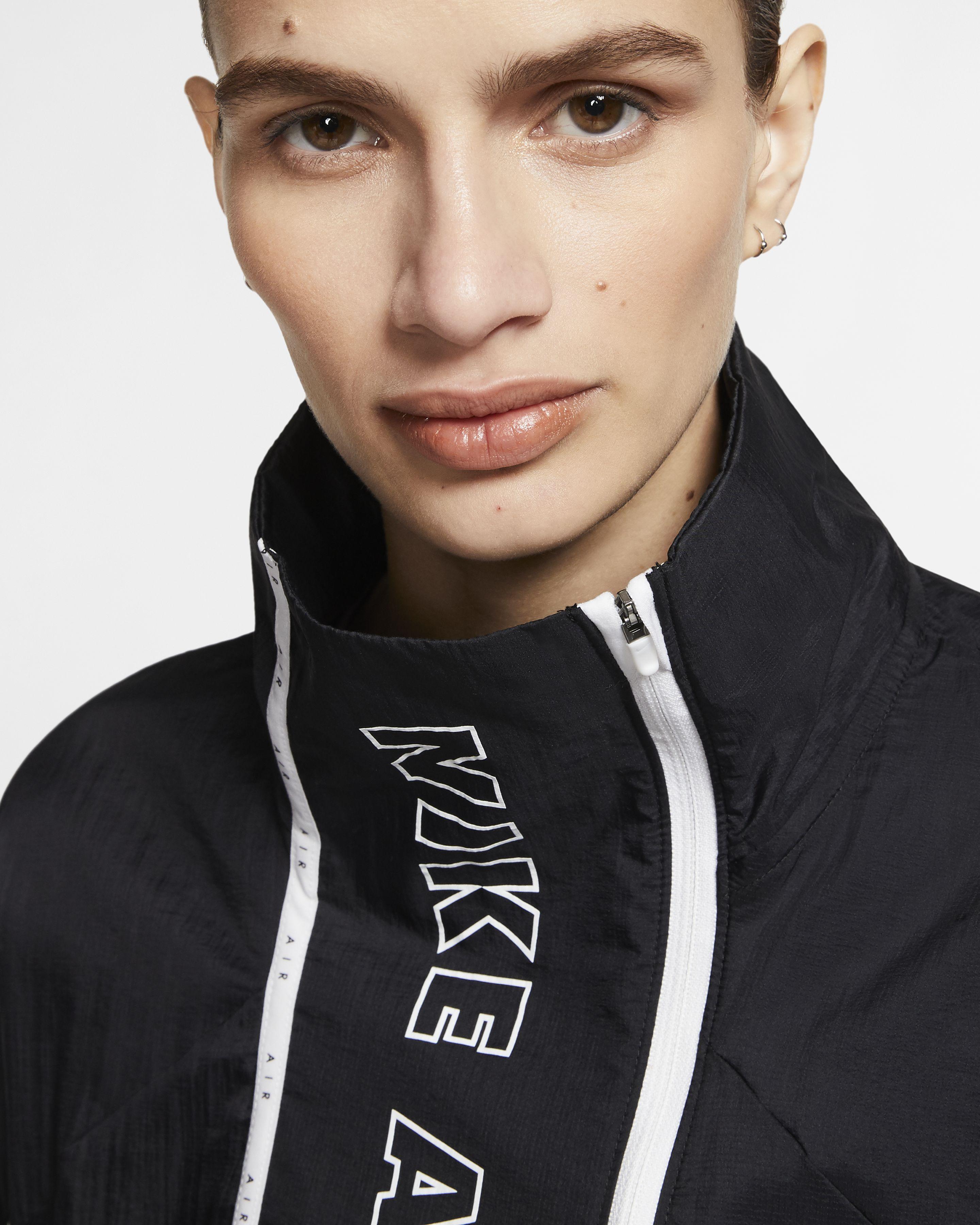 nike air full zip running jacket