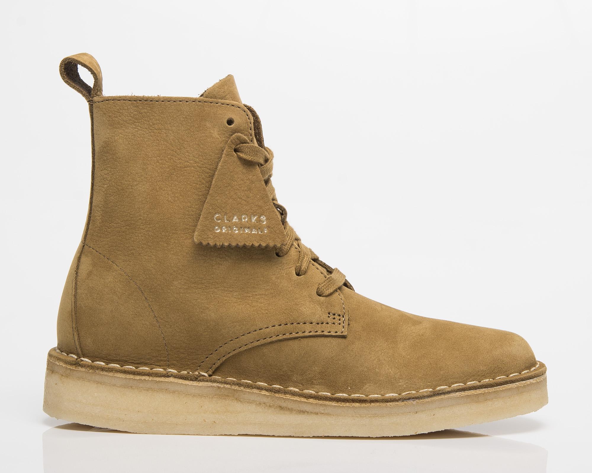 clarks desert coal mustard