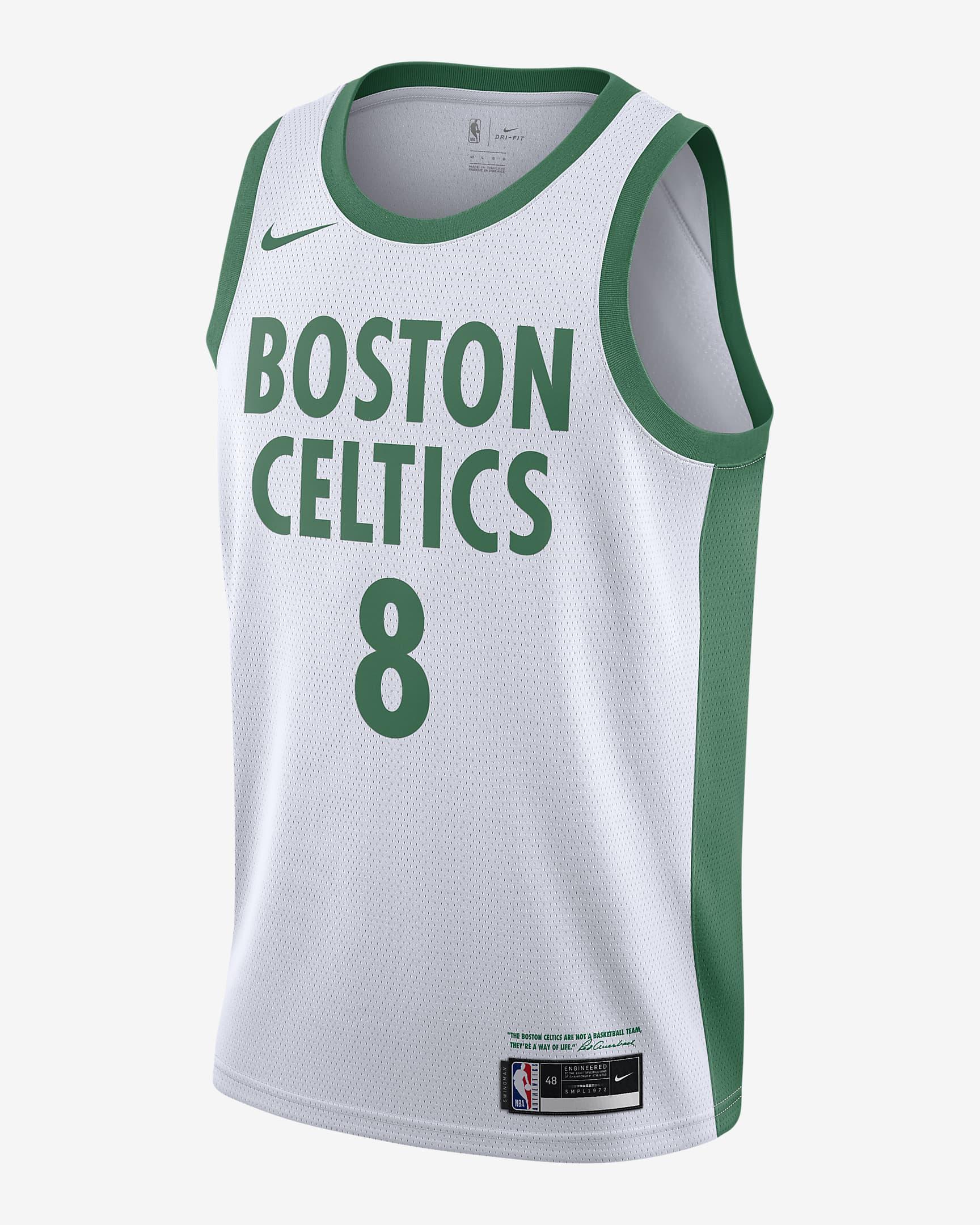Nike Nba Boston Celtics City Edition Swingman Basketball Tank Top for Men |  Lyst