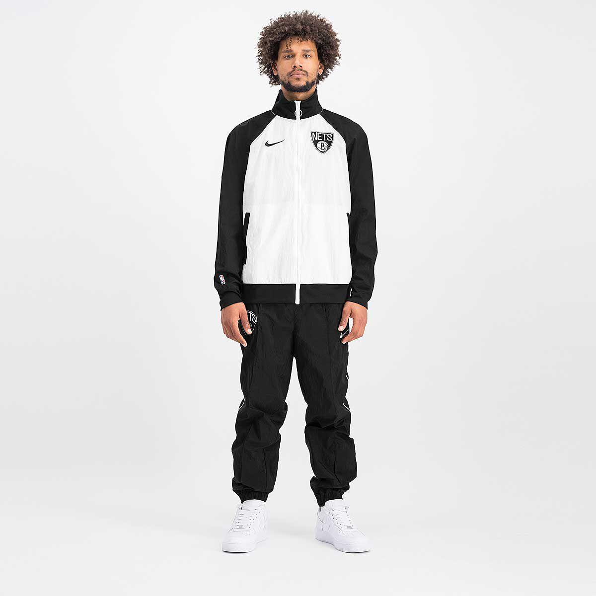 Nike Nba Tracksuit Brooklyn Nets Courtside Tracksuit in Black for Men | Lyst