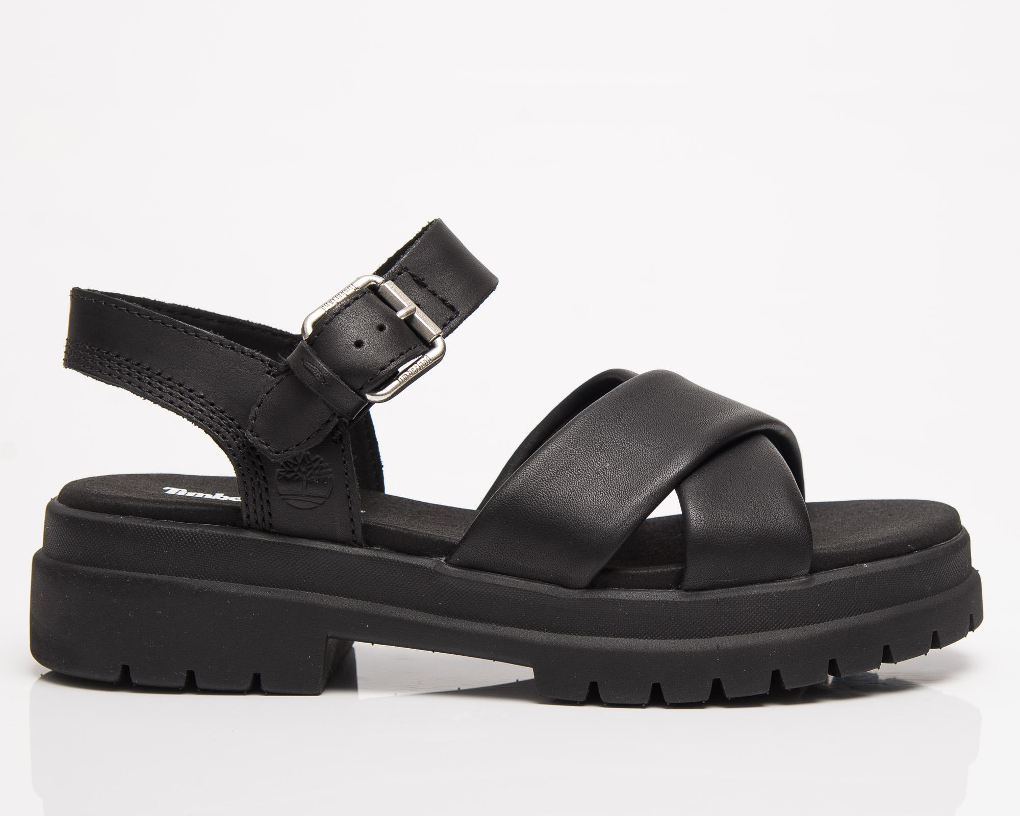 Timberland London Vibe Ankle Strap Sandal in Black Lyst