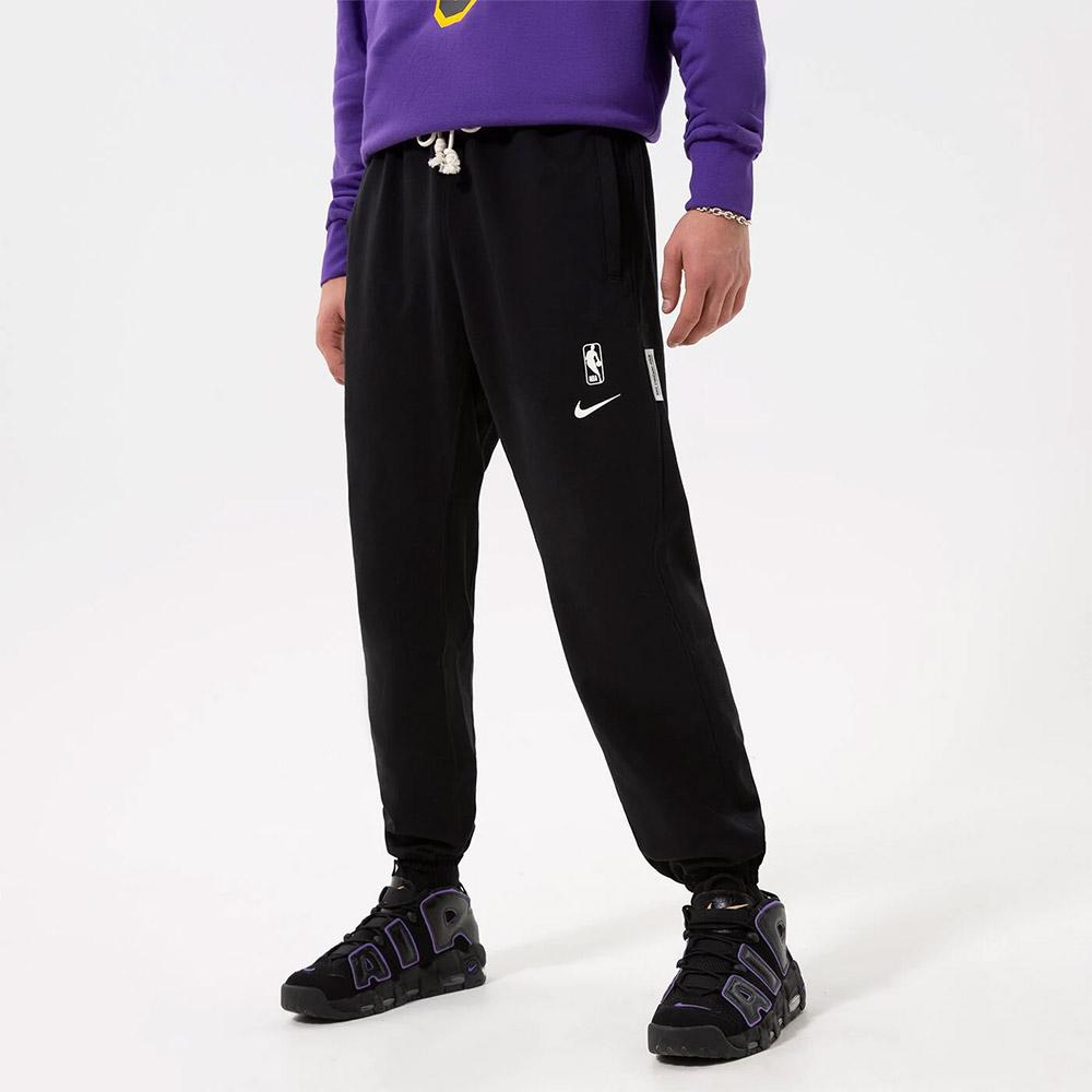 Nike Nba Los Angeles Lakers Issue Pants in Black for Men | Lyst