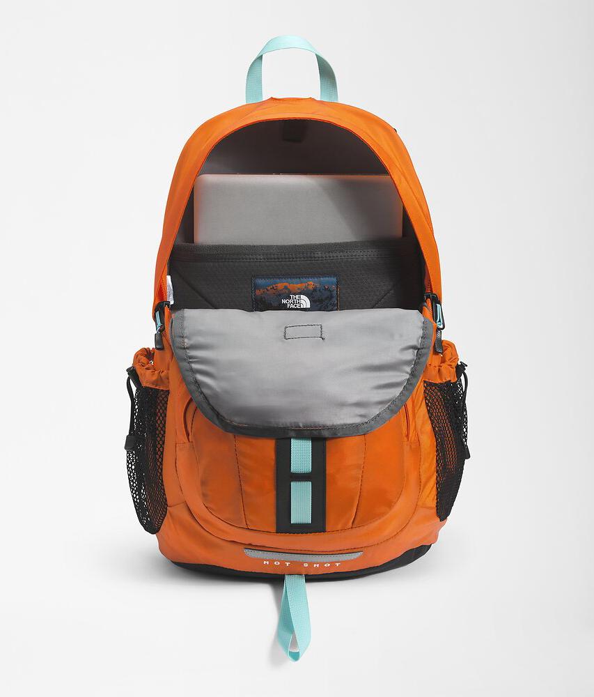 The North Face Hot Shot Se Backpack in Orange for Men | Lyst