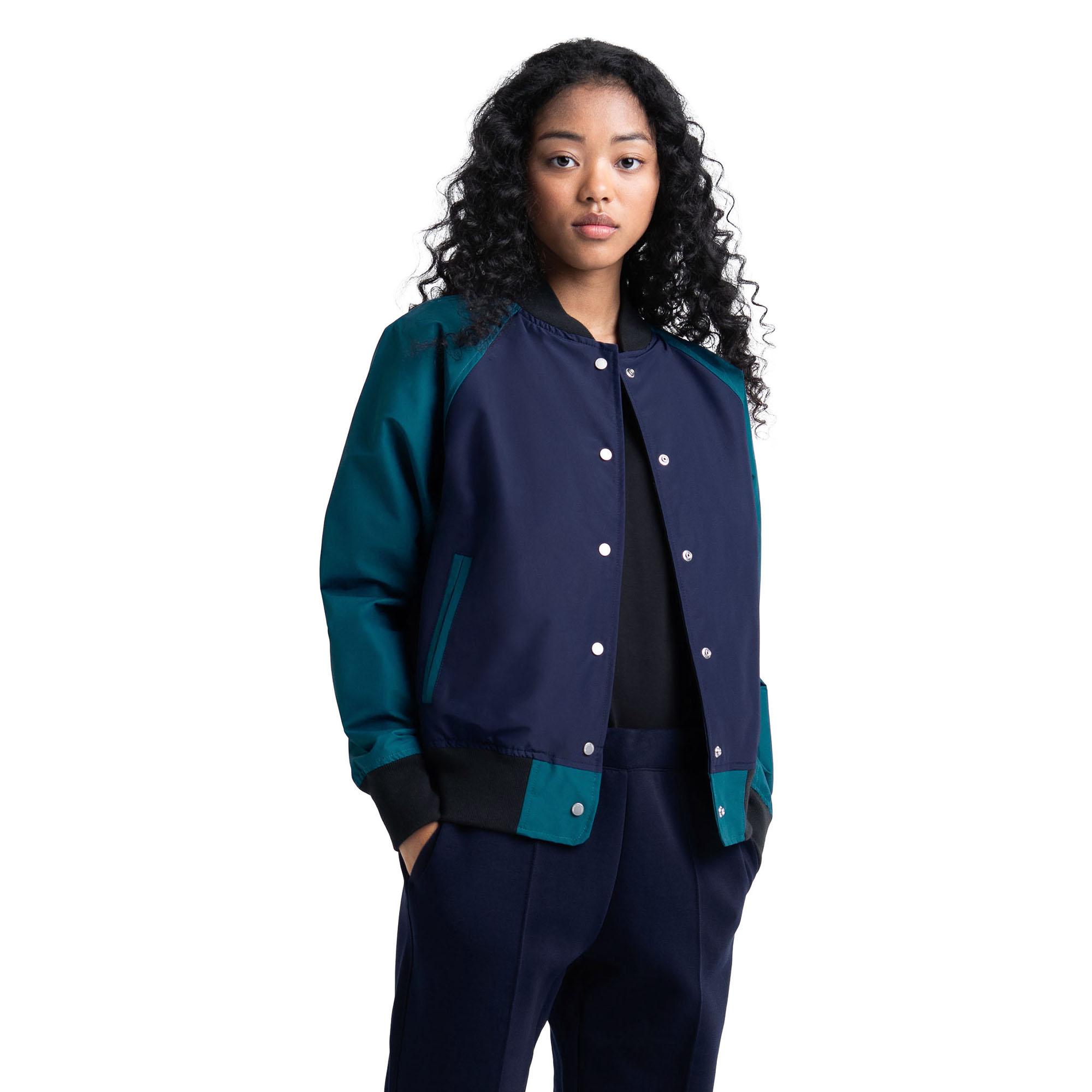 Herschel Supply Co. Herschel Varsity Jacket in Blue Lyst