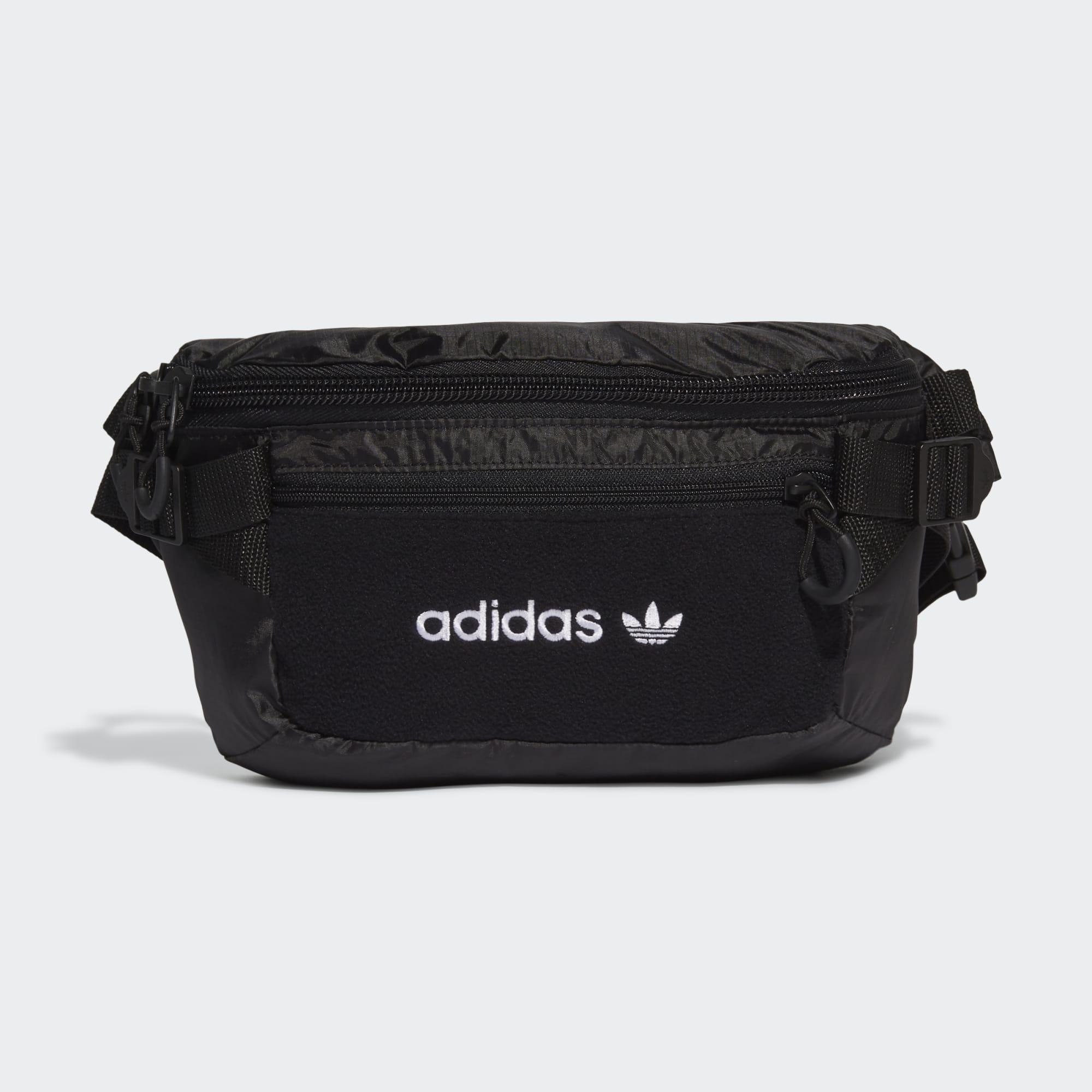 adidas Originals Premium Essentials Waist Bag in Black for Men | Lyst