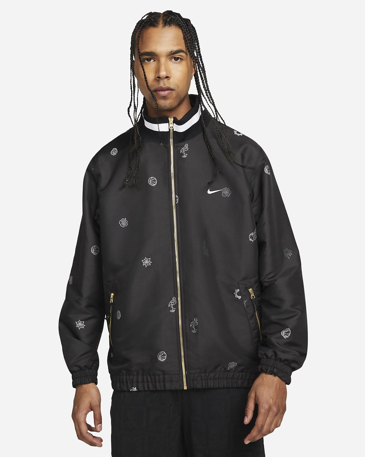 Nike Premium Basketball Jacket in Gray for Men Lyst