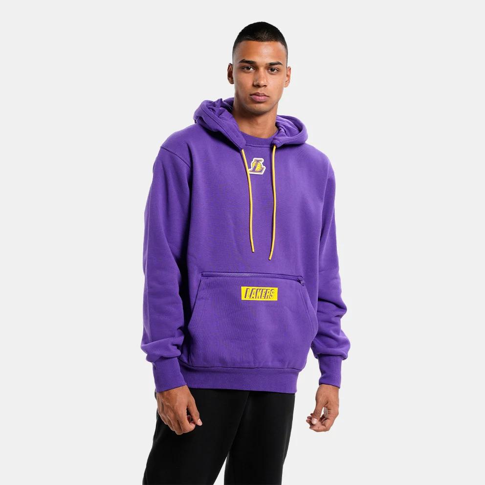 Nike Nba Los Angeles Lakers Courtside Hoodie in Purple for Men | Lyst