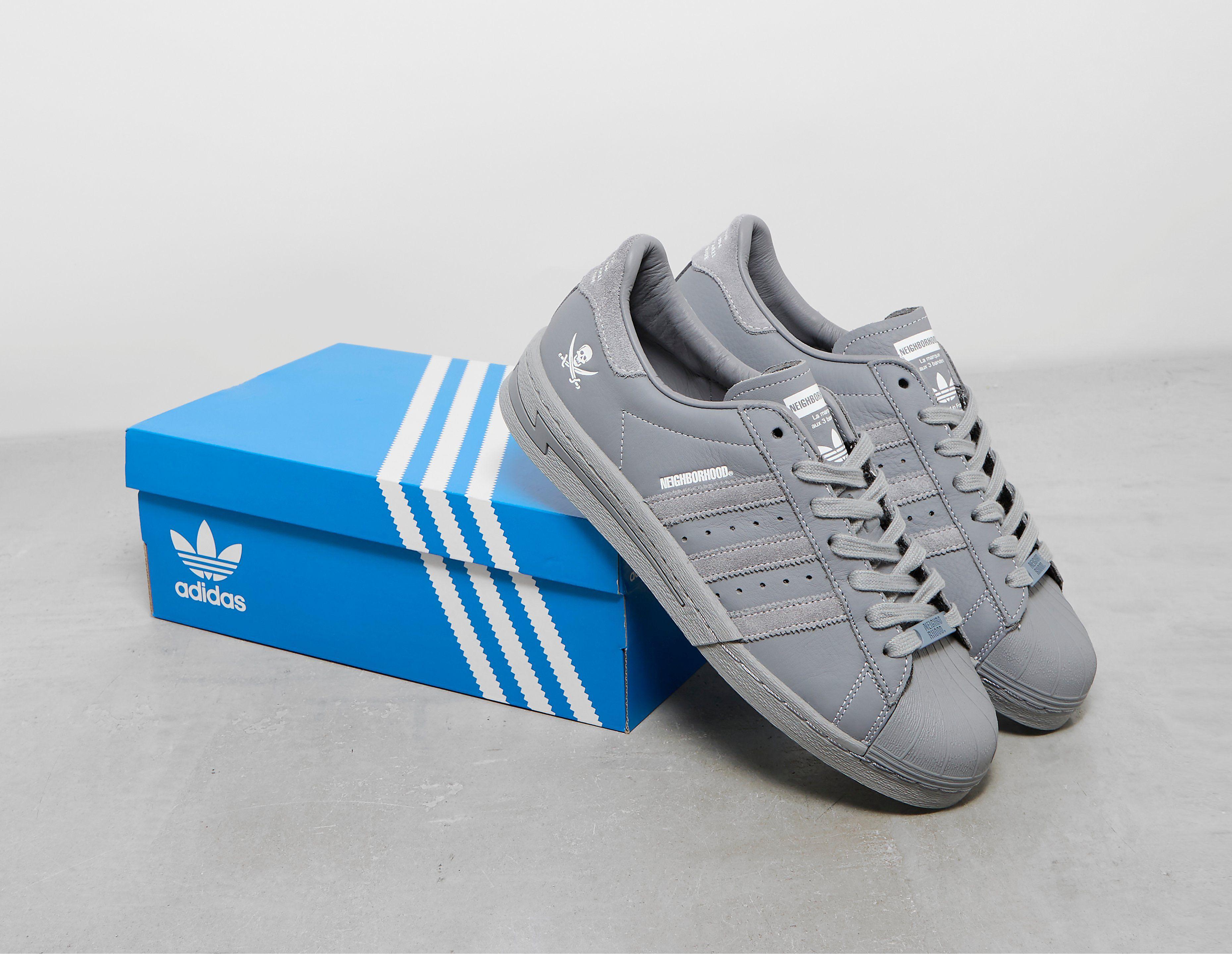 Adidas 80s superstar grey sale