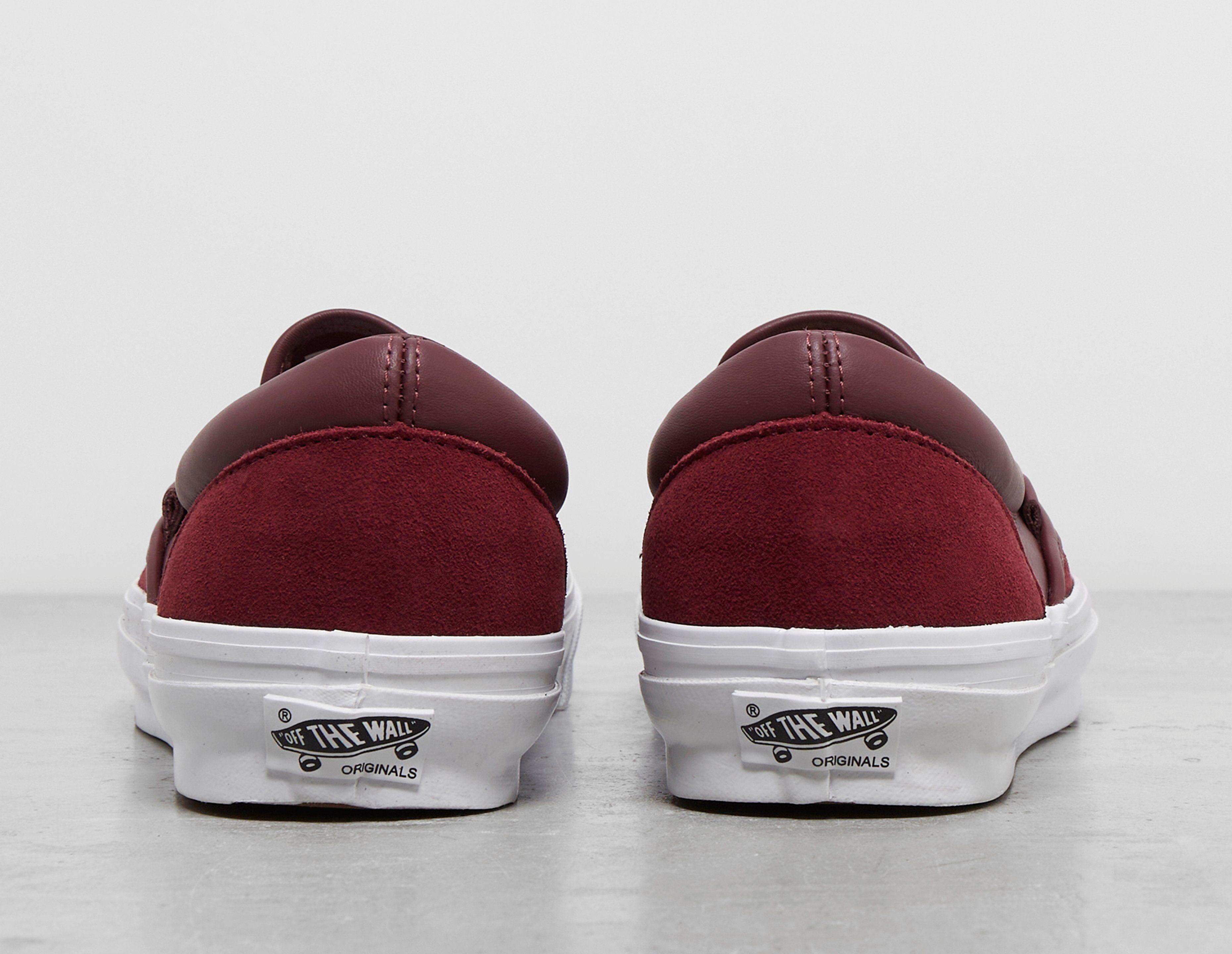 Off the hotsell wall vans red