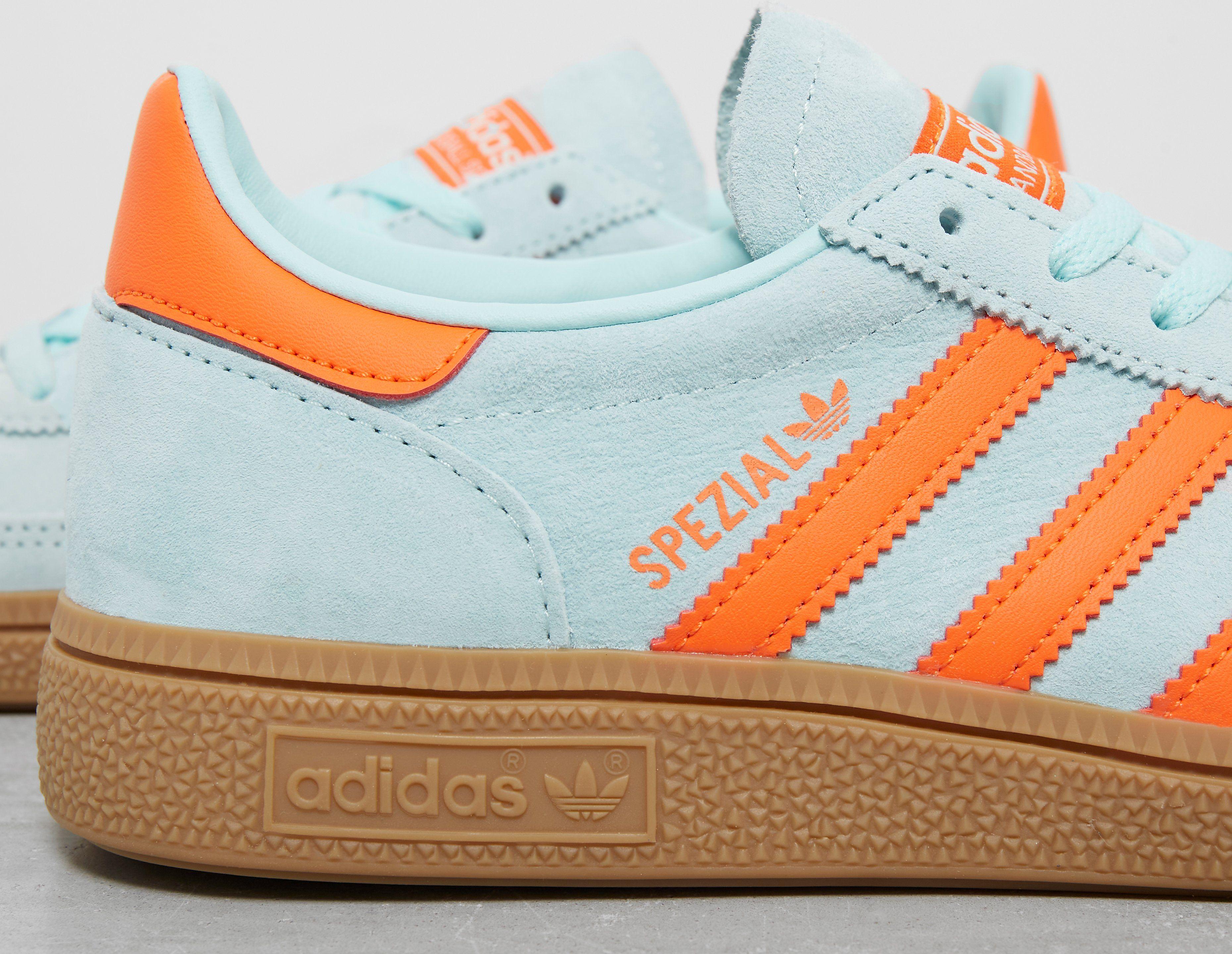 Adidas spezial trainers blue green/ orange sales