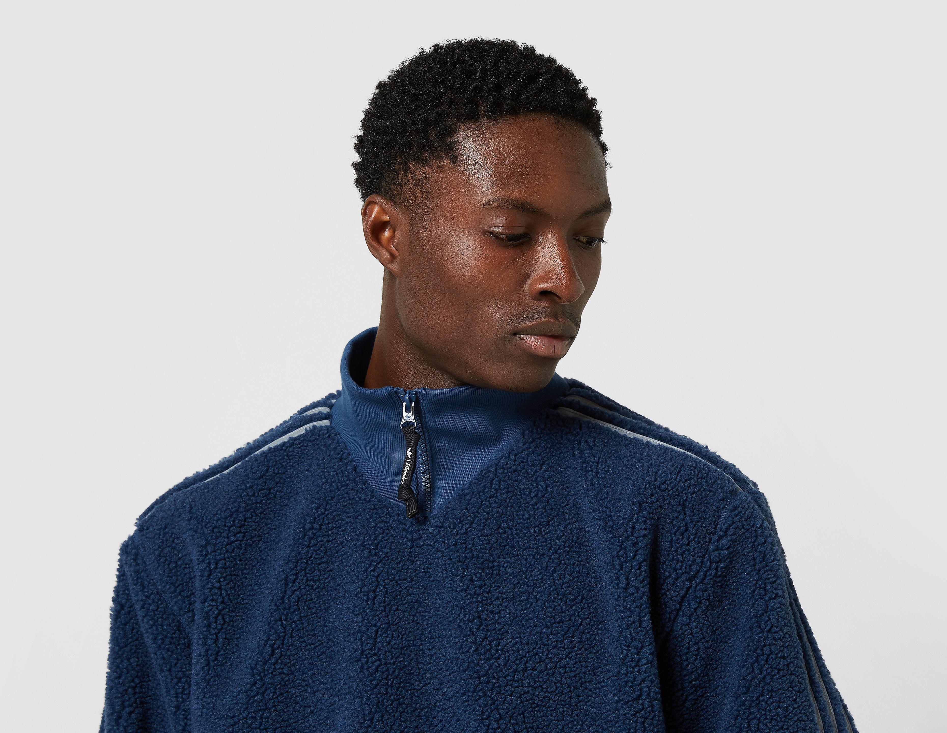 adidas Originals X Blondey Sherpa Fleece Pullover in Blue for Men Lyst UK