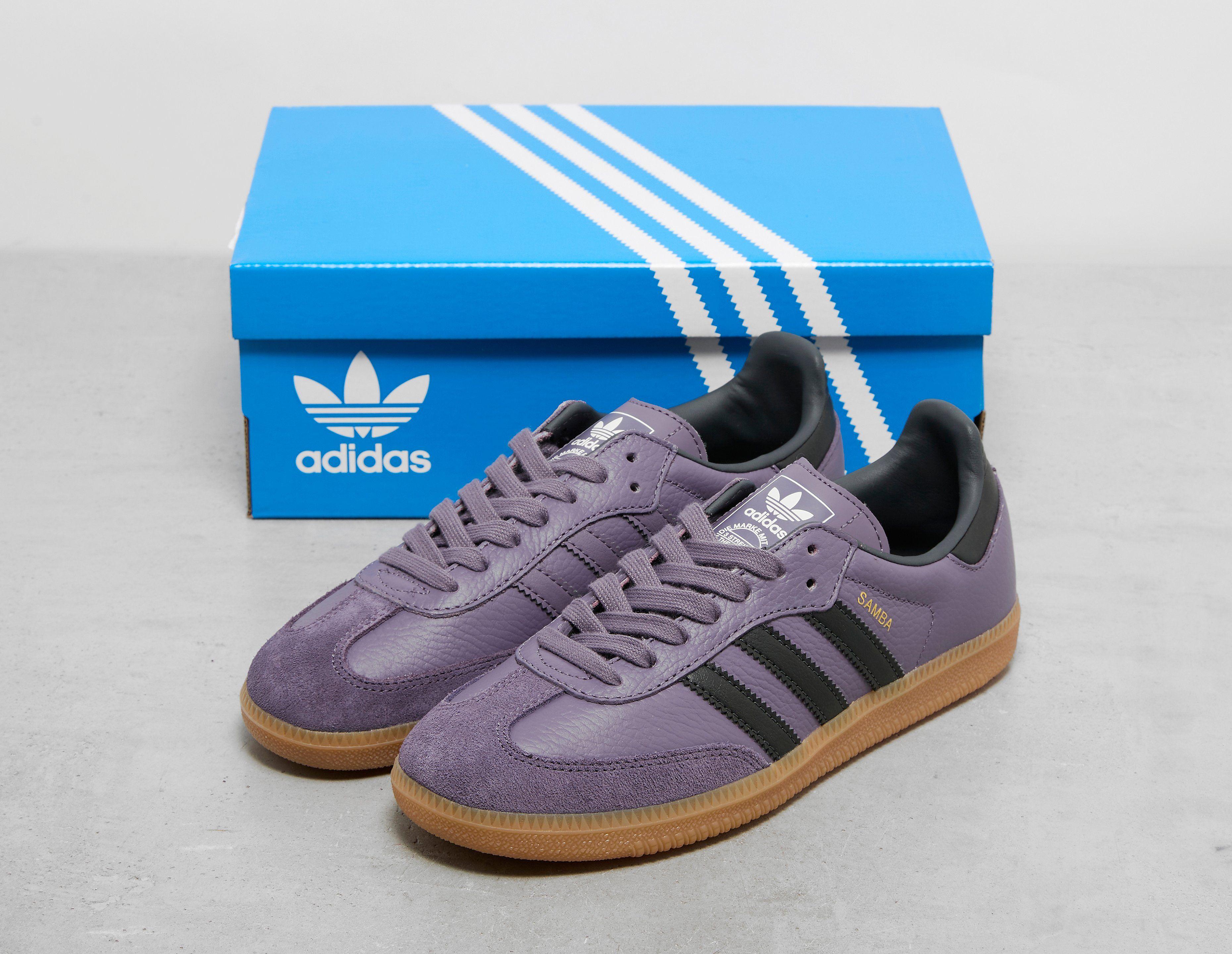 Adidas originals samba purple cheap