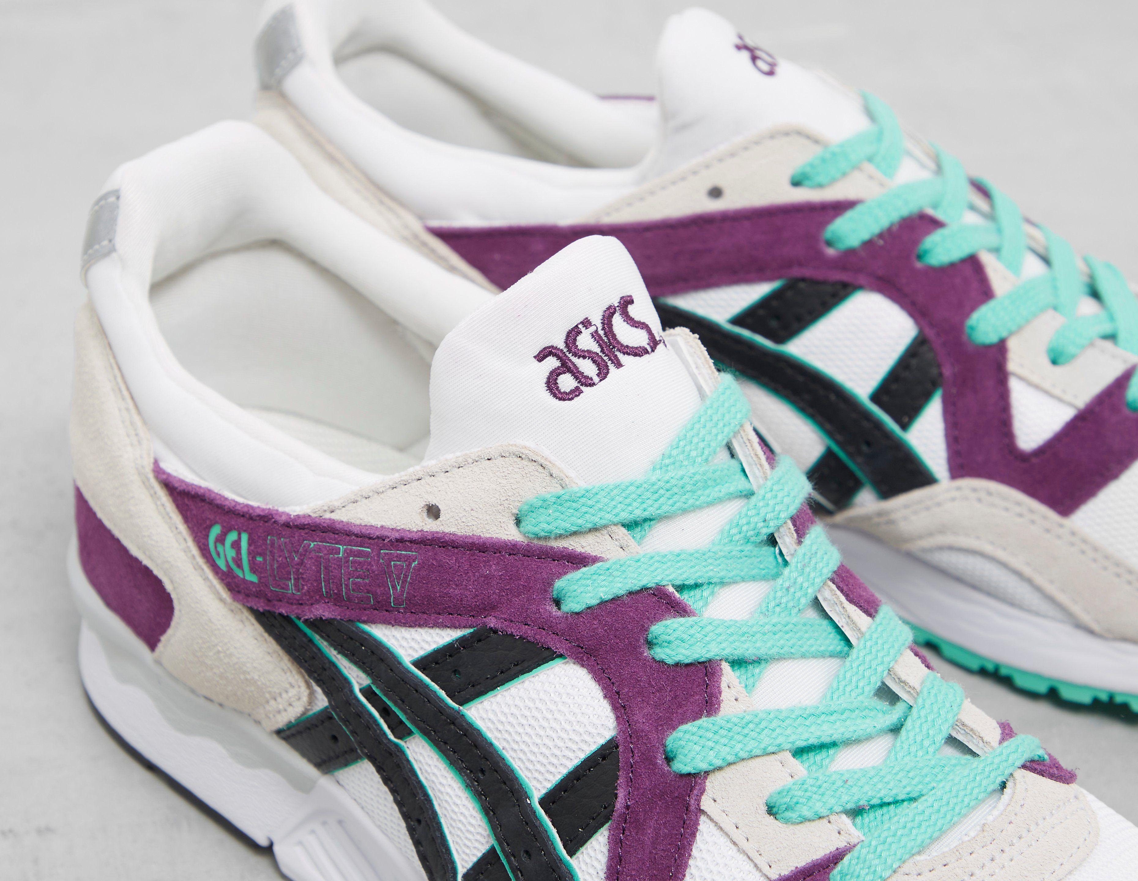 Asics gel lyte hot sale v white purple green