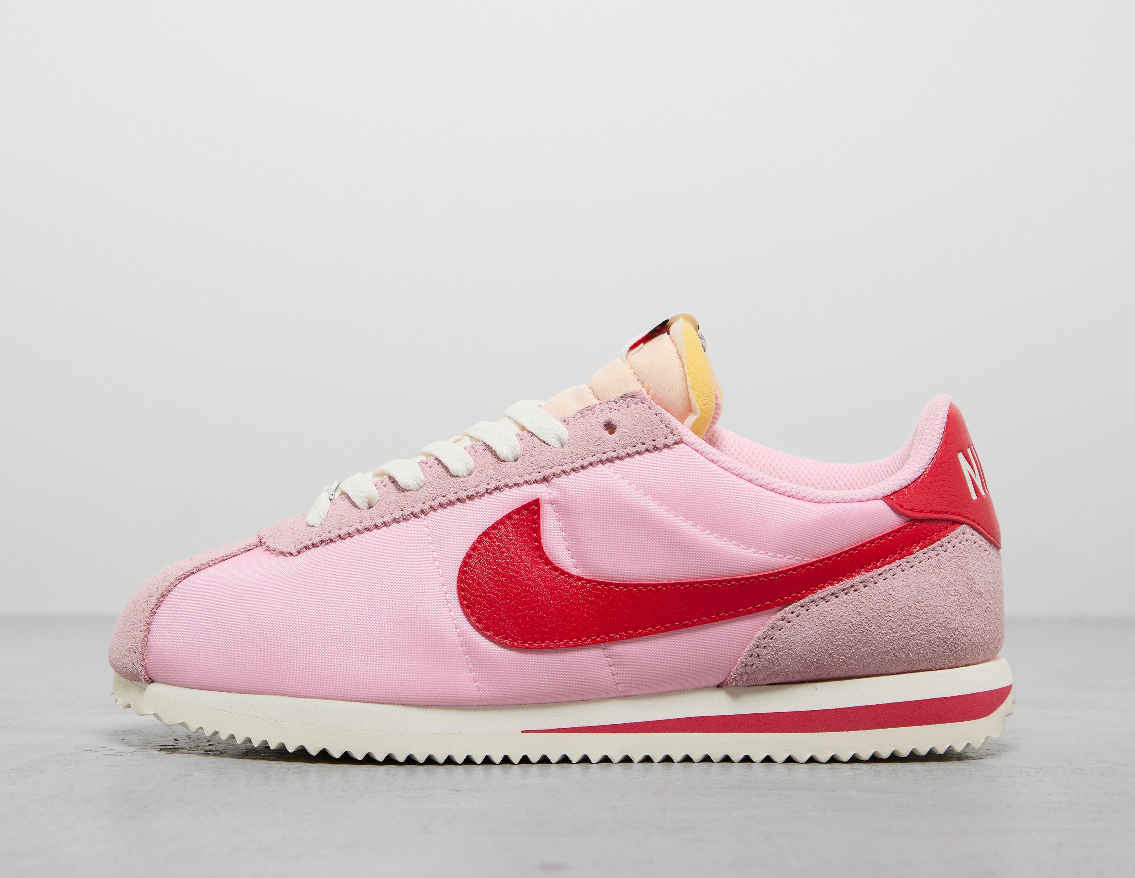 nike cortez dark red