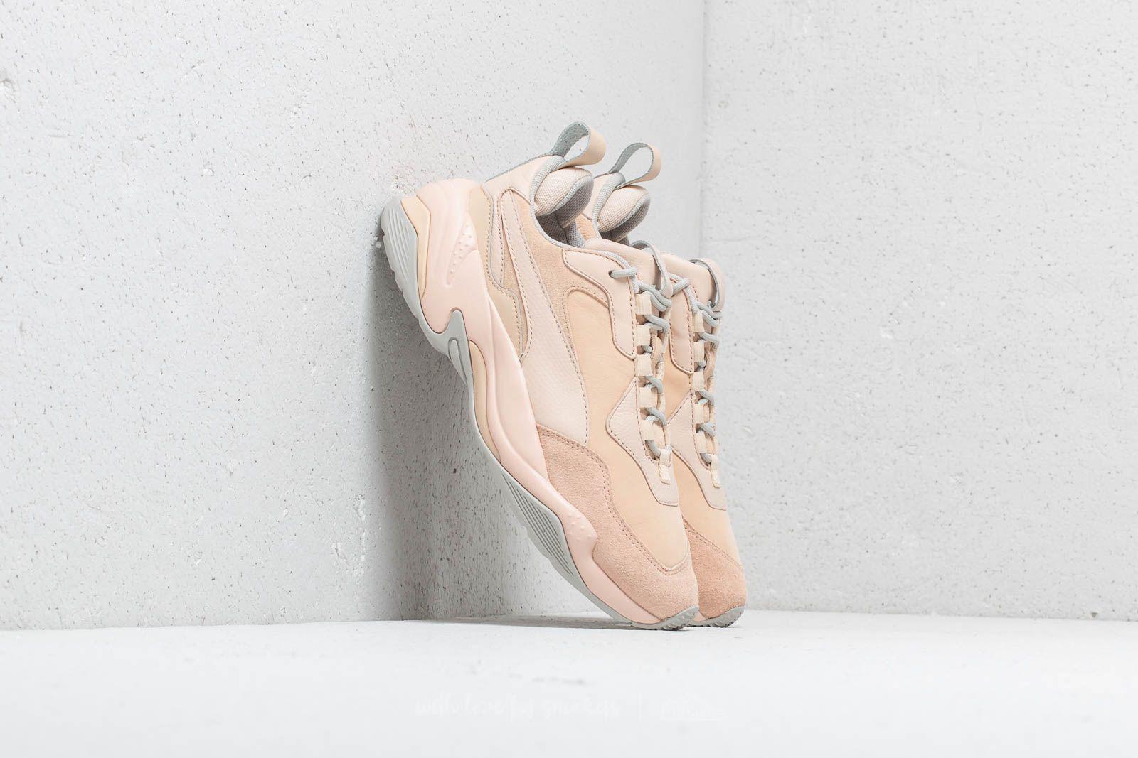 PUMA Leather Thunder Desert Sneakers in Beige (Natural) | Lyst