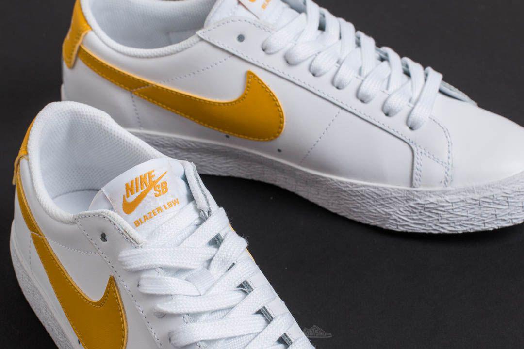 nike blazer low mens gold