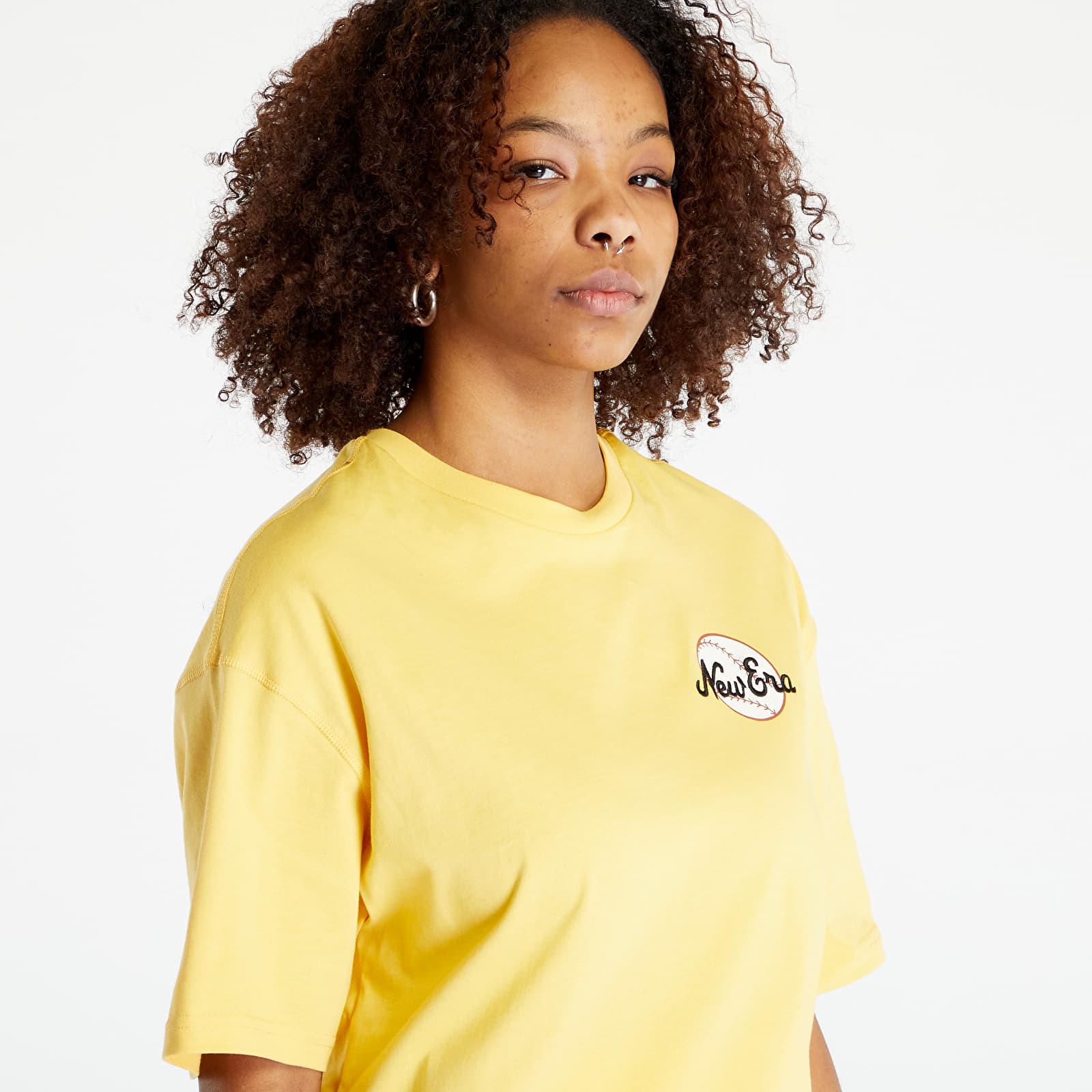 KTZ Heritage Bear Graphic Oversized T-shirt Dark Yellow in Metallic | Lyst