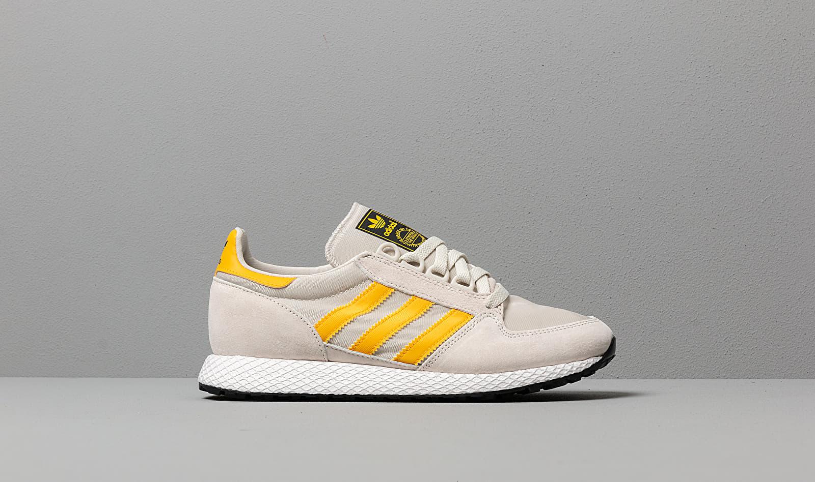 adidas Originals Adidas Forest Grove Raw White/ Bold Gold/ Crystal White in  Brown (Gray) for Men | Lyst