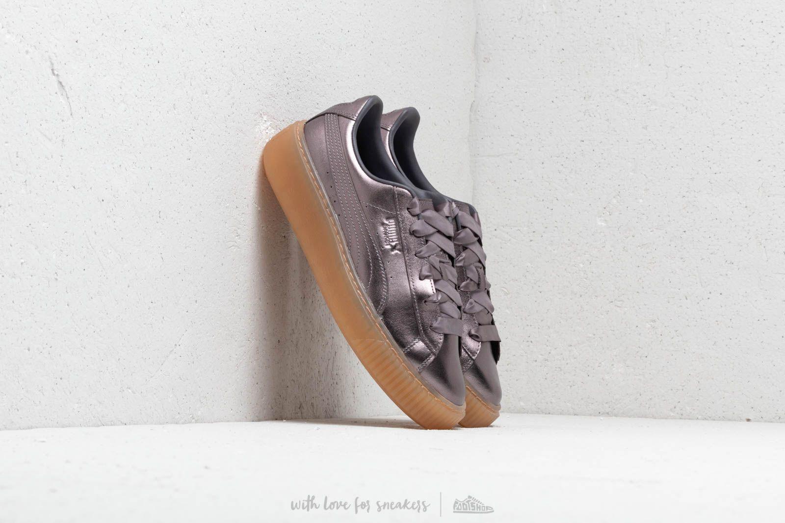 puma basket platform luxe