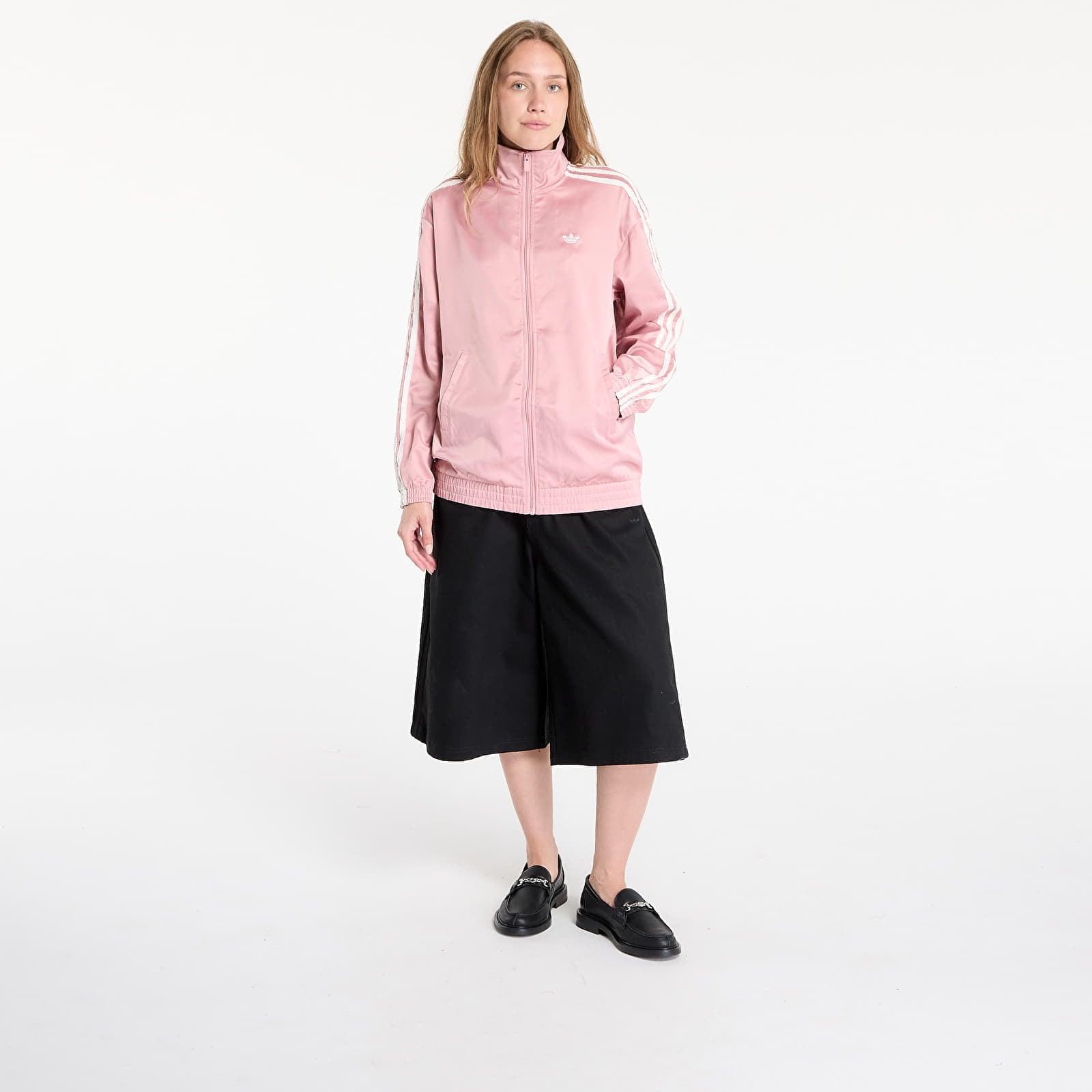 adidas Originals Jacket Satin Firebird Track Top Ruffle 3-Stripes