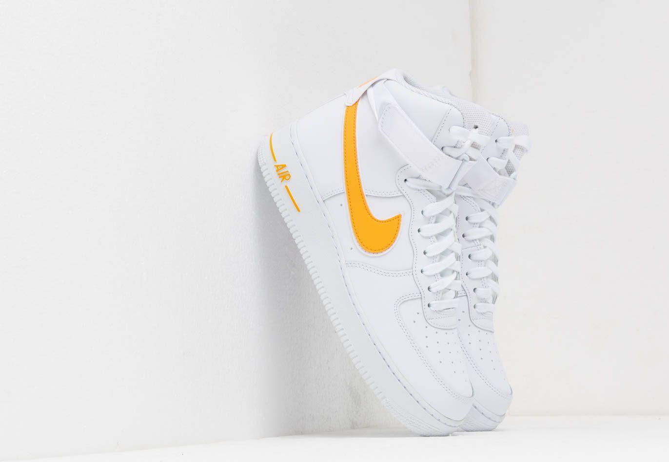 nike air force 1 high gold
