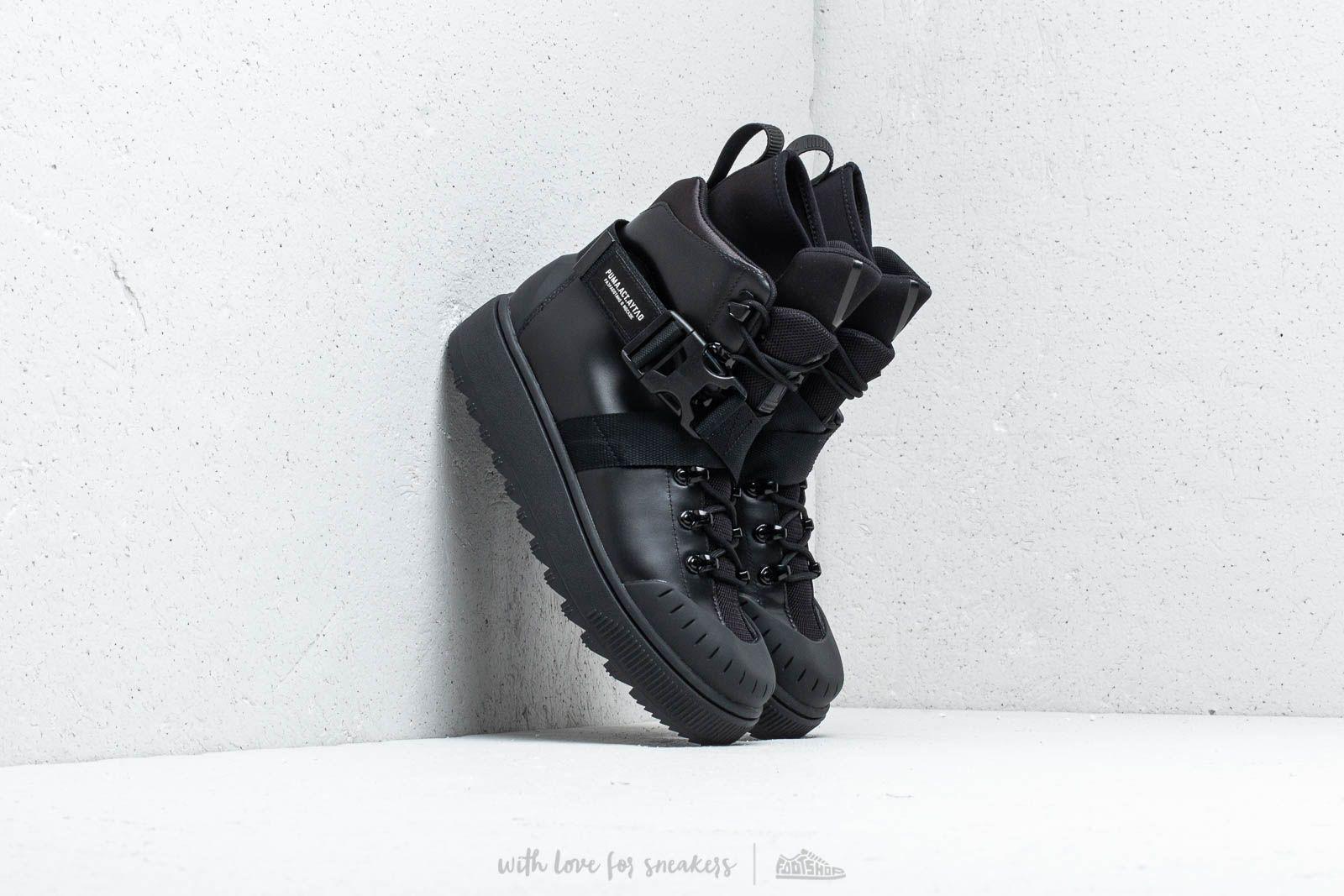PUMA Leather X Outlaw Moscow Ren Boots in Black for Men | Lyst
