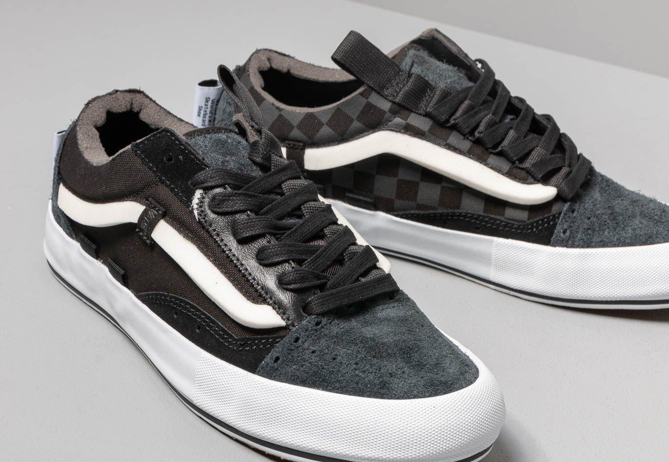 vans old skool cap regrind black white