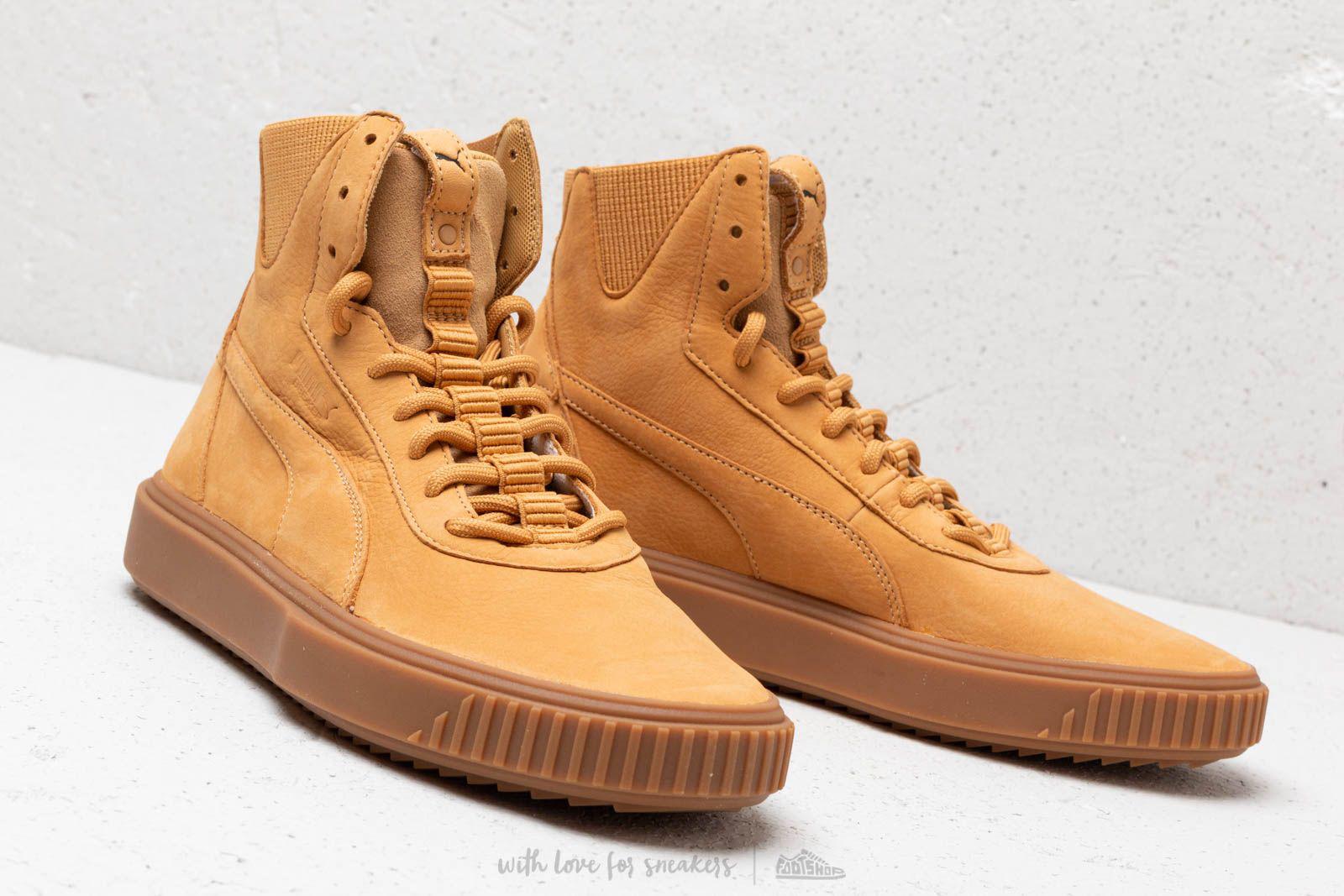 puma breaker hi gum sneakers