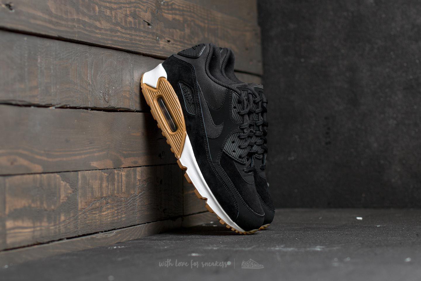 Nike Suede Wmns Air Max 90 Se Black/ Black-gum Light Brown | Lyst