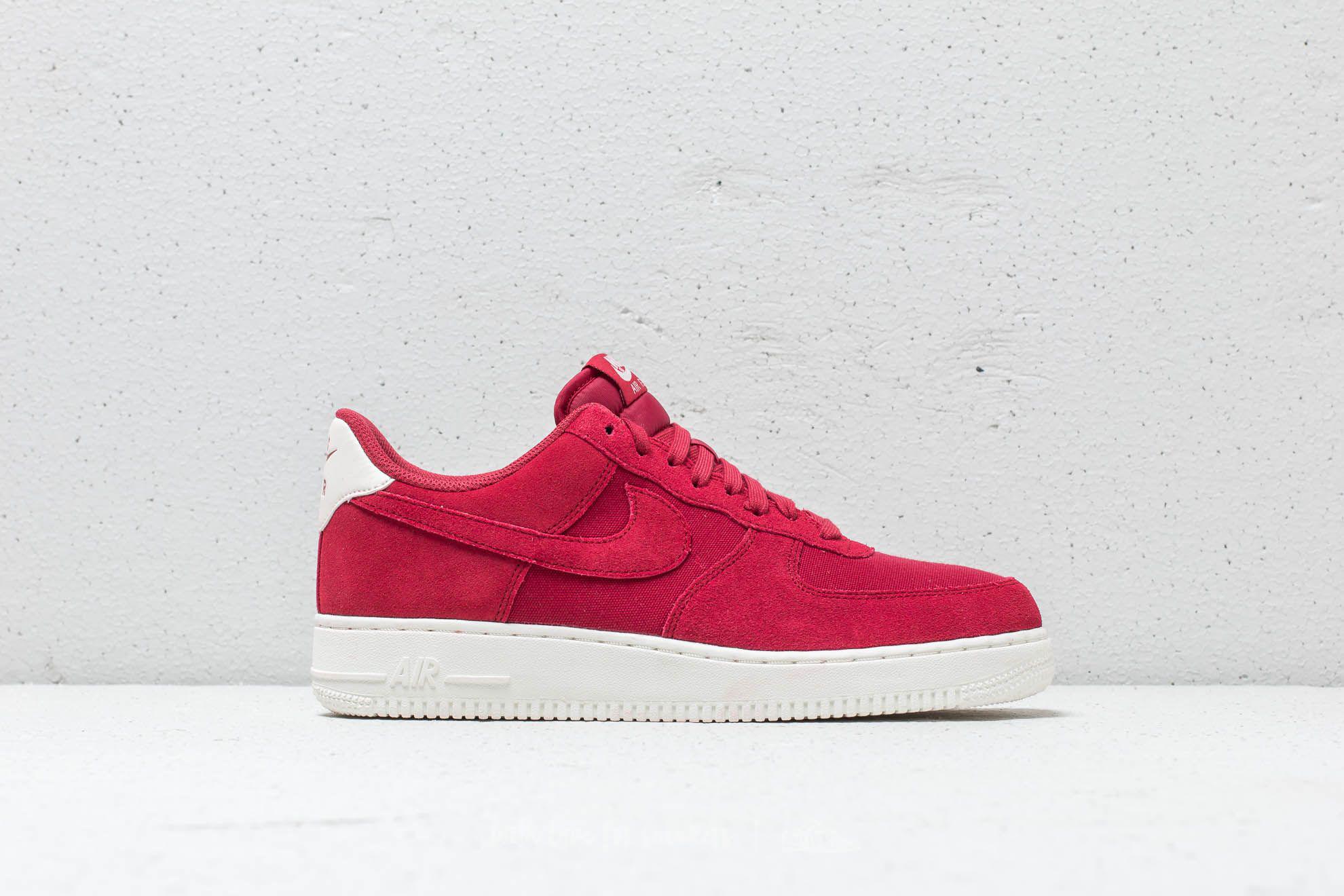 air force 1 07 suede red