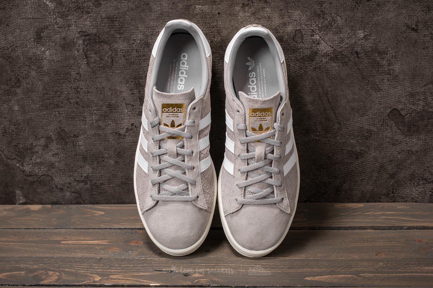 Adidas Originals Leather Adidas Campus W Mgh Solid Grey Ftw White Gold Metallic In Gray Lyst Adidas Originals Leather Adidas Campus W Mgh Solid Grey Ftw White Gold Metallic In Gray Lyst