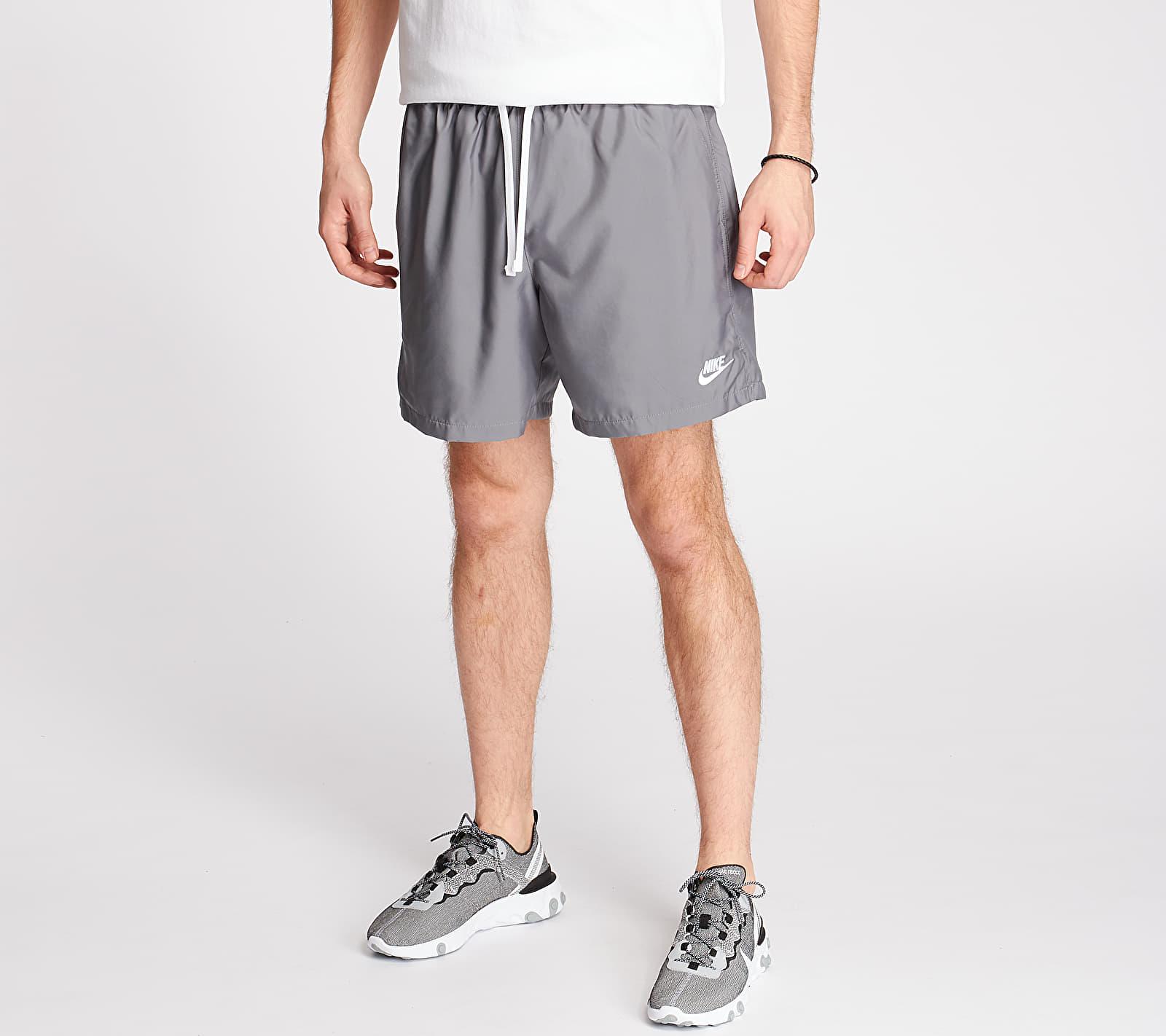 Nike Sportswear Ce Woven Flow Shorts Smoke Grey/ White in Gray for Men -  Lyst