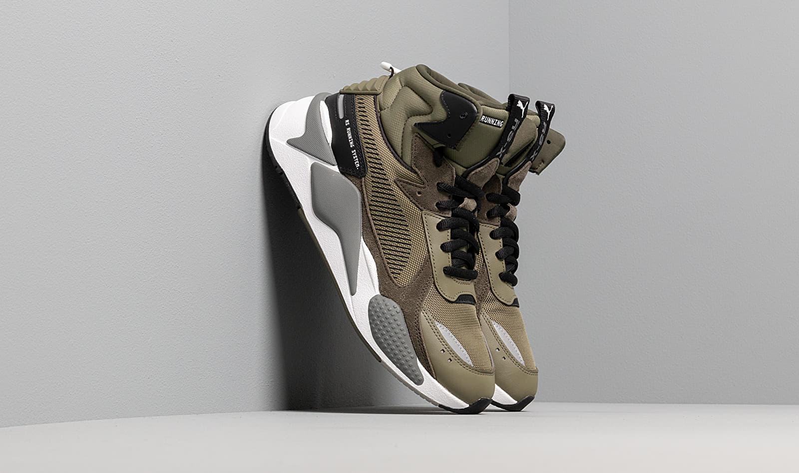 PUMA Rs-x Midtop Utility Burnt Olive-forest Night in Green for Men | Lyst