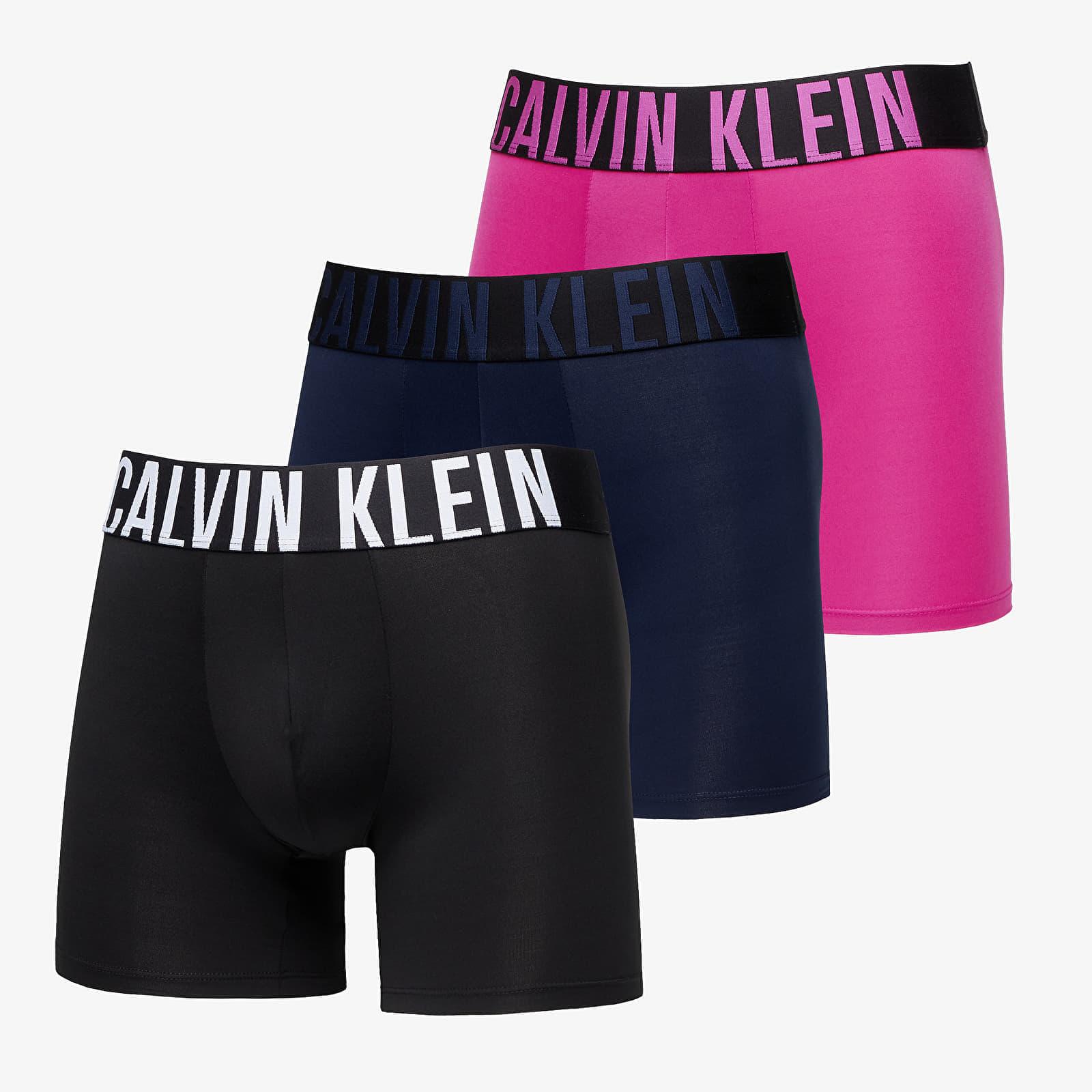 Calvin Klein Microfiber Stretch Black 3-Pack Boxer Briefs ALVIN