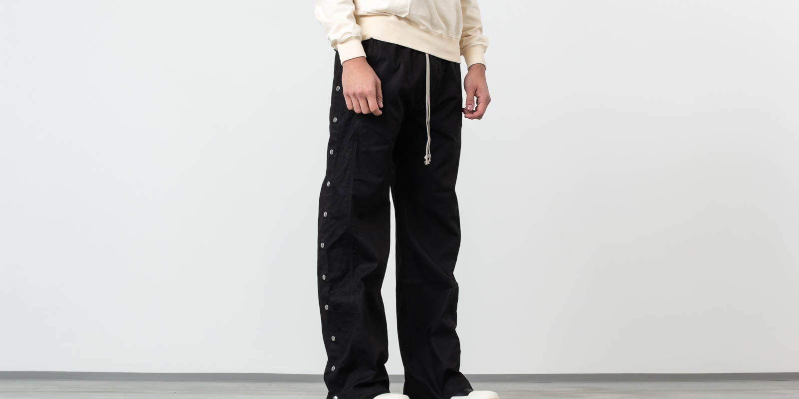 Rick Owens Men's Drkshdw Easy Pusher Pants Black