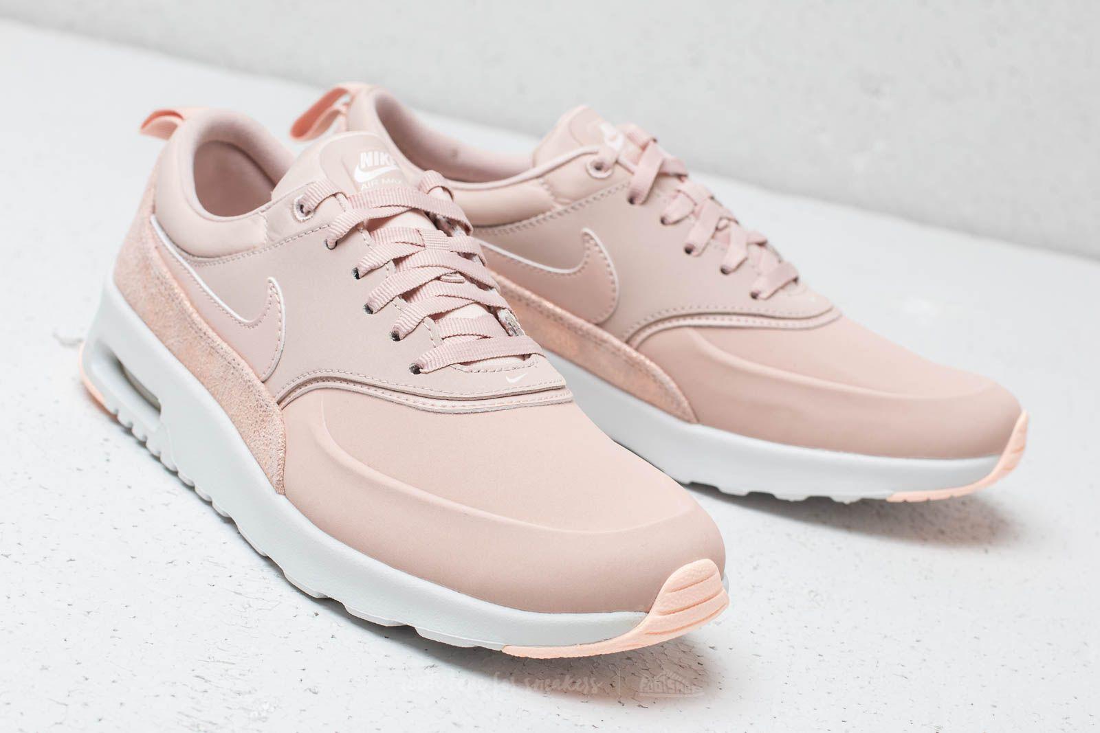 Nike Leather Wmns Air Max Thea Premium Particle Beige/ Particle ...