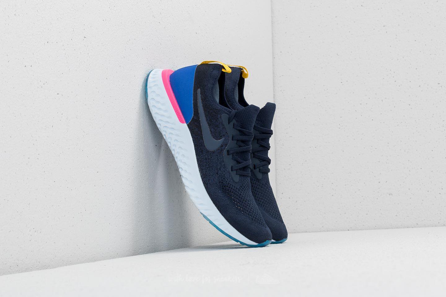 nike epic react college navy