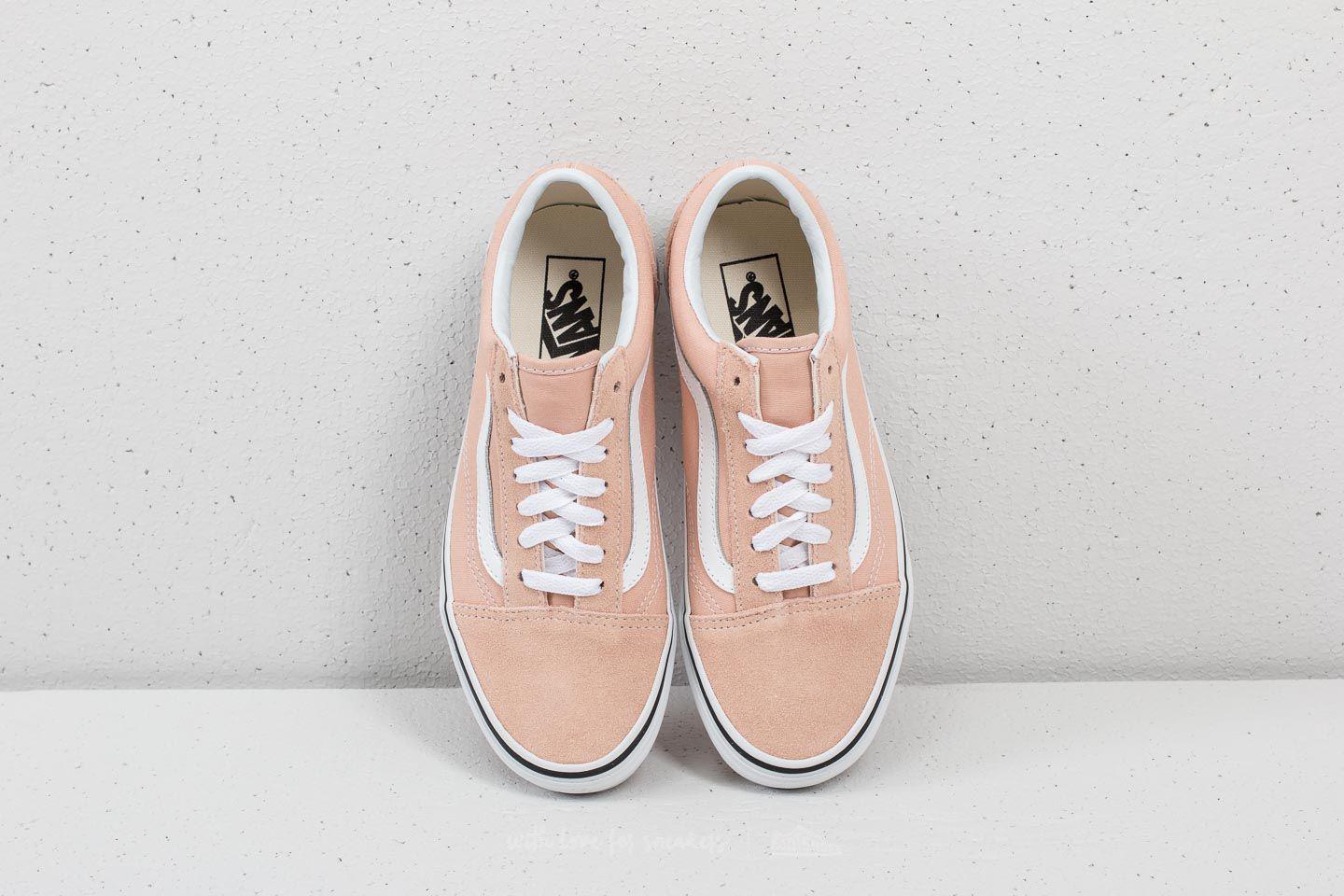 vans old skool frappe true white