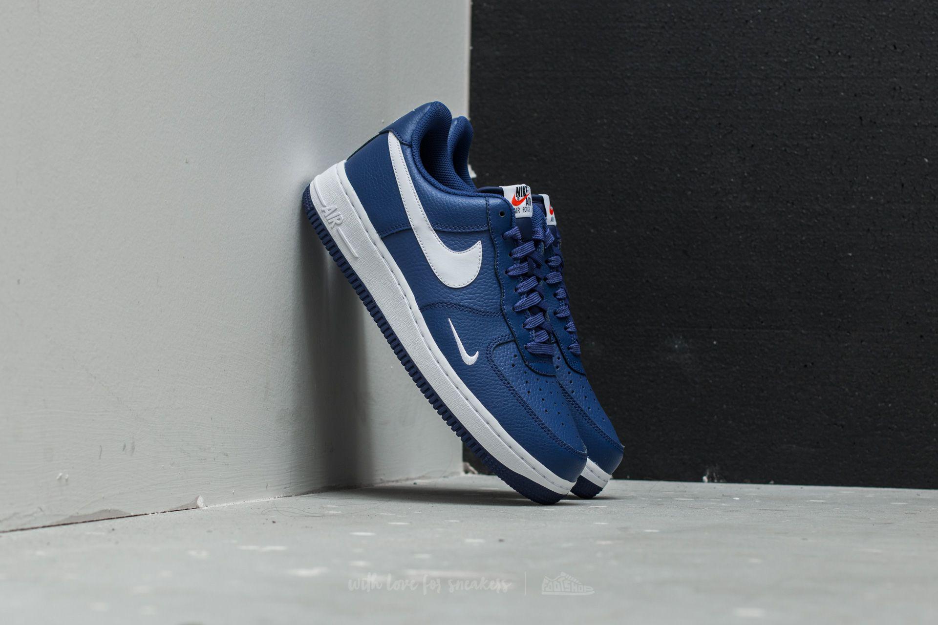 Nike Air Force 1 Deep Royal Blue/ White-white for Men | Lyst