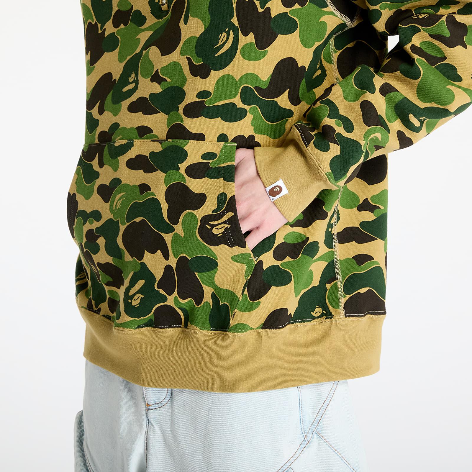A Bathing Ape Sweatshirt Abc Camo Shark Half Zip Pullover