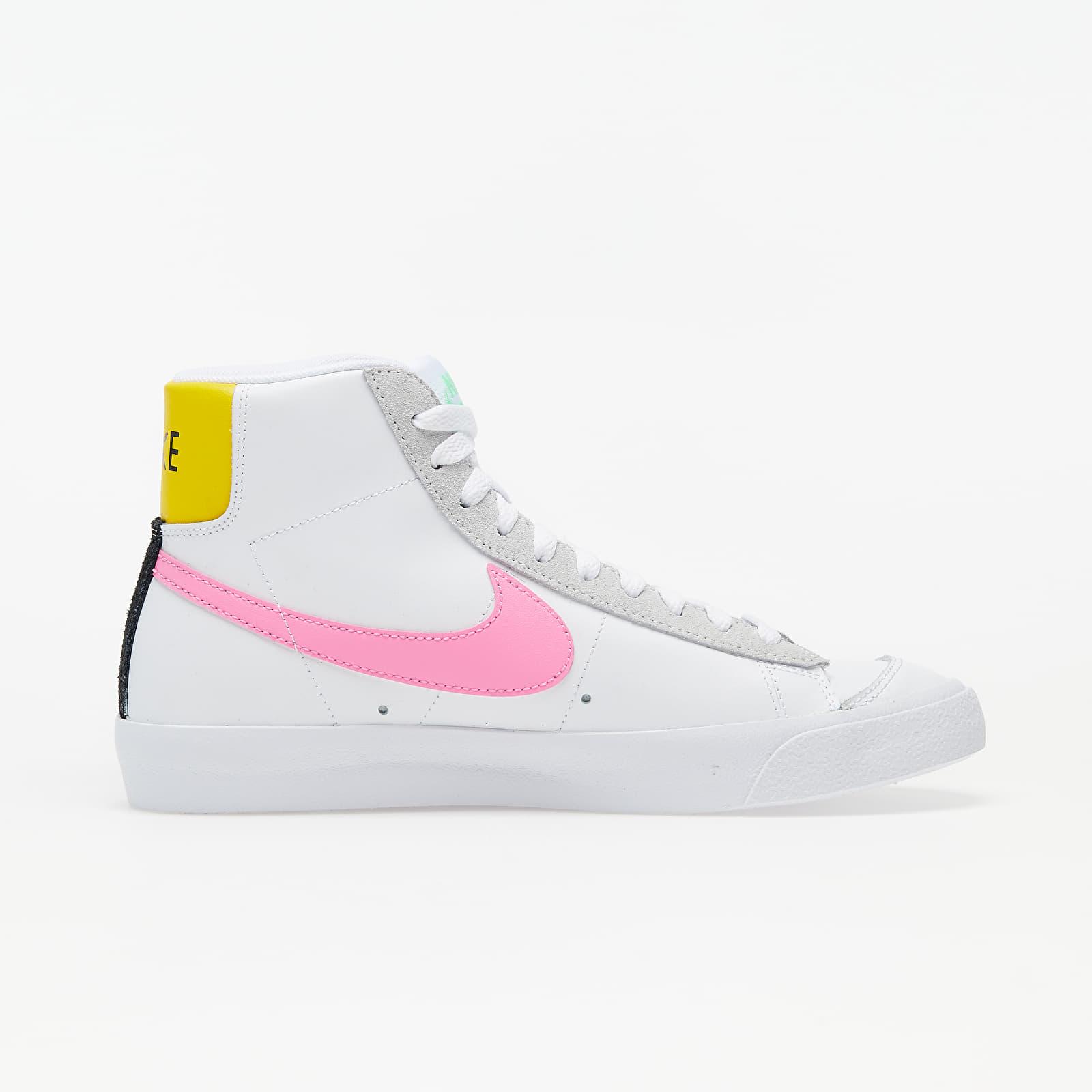 Blazer Mid Vintage '77 White/ Pink Glow-Pure Platinum Nike | Lyst