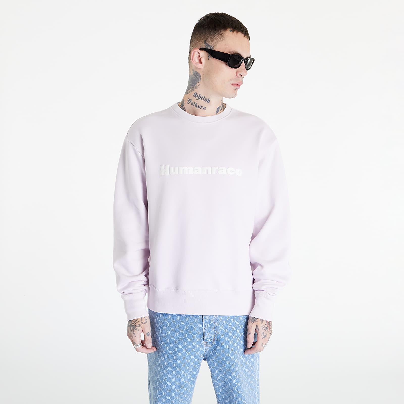adidas Originals Pharrell Williams Basics Crew Sweatshirt (gender Neutral)  Almost Pink in White for Men | Lyst