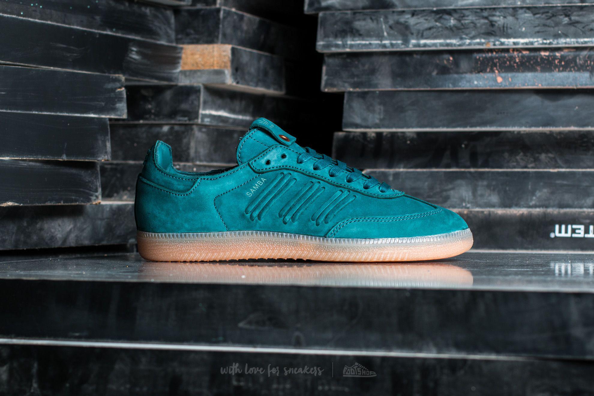 adidas Originals Samba W Tech Green/ Tech Green/ Vapste | Lyst