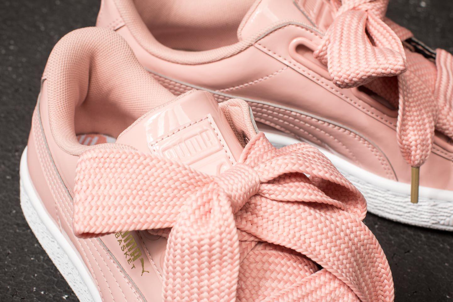 puma basket heart peach puma basket heart peach