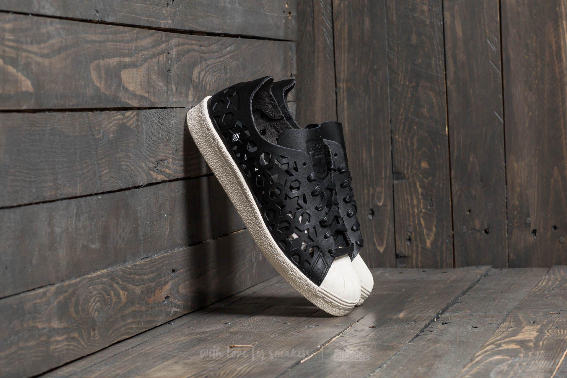 Næb Poesi mængde af salg adidas Originals Rubber Adidas Superstar 80s Cut Out W Core Black/ Core  Black/ Off White - Lyst