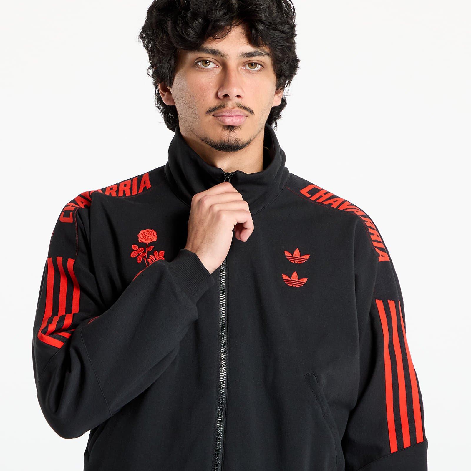 WILLY CHAVARRIA×ADIDAS ORI KNIT TRACKTOP adidas X Willy Chavarria Knit Tracktop in Black for Men | Lyst