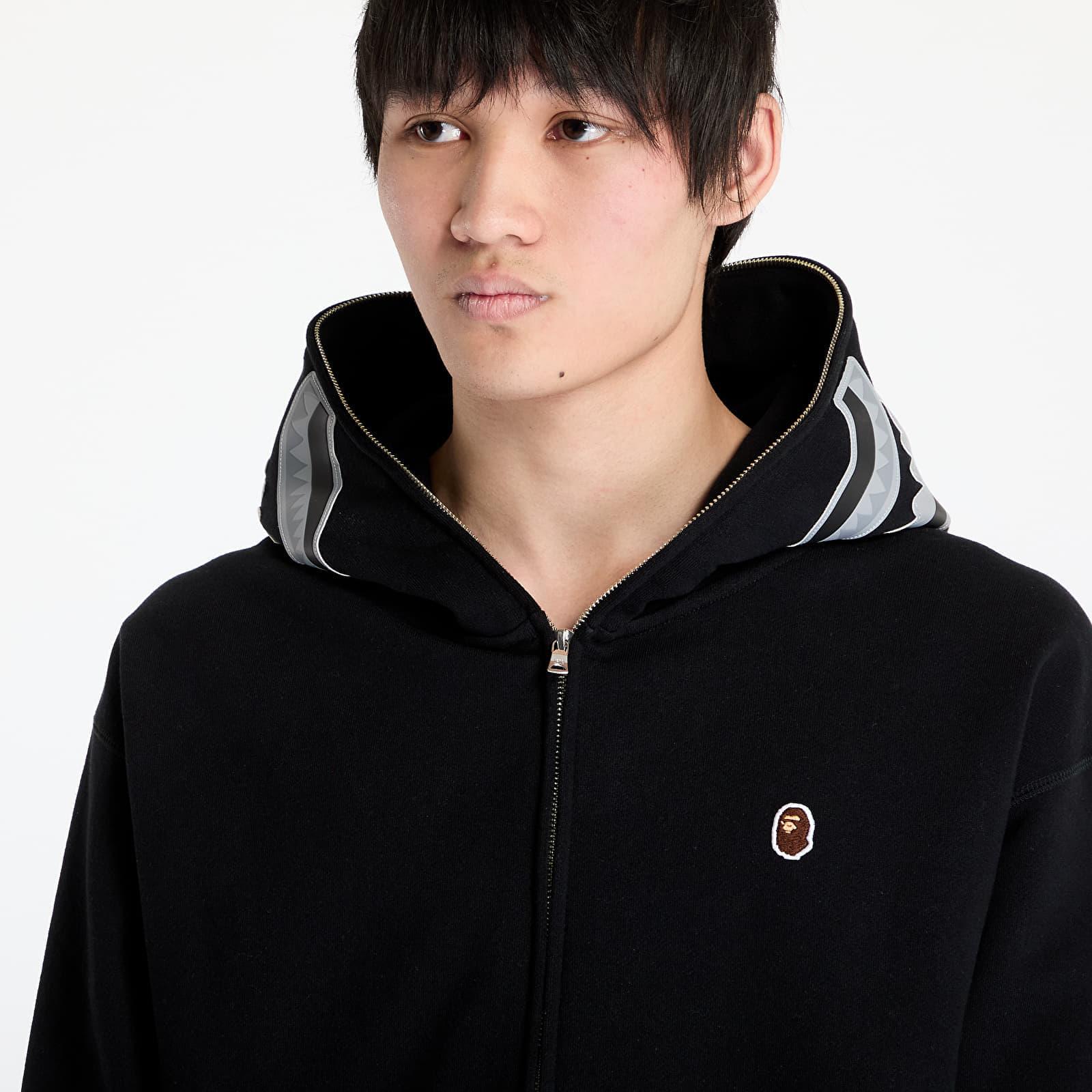 A Bathing Ape Sweatshirt One Point Ape Head Shark Relaxed Fit Full 