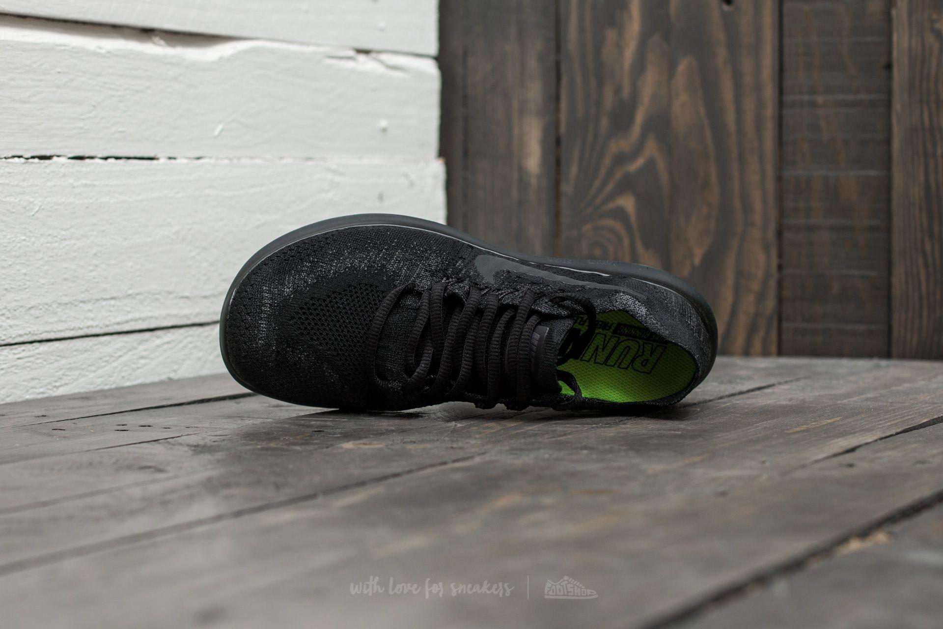 Nike Wmns Free Rn Flyknit 17 Black Anthracite Anthracite Lyst Nike Wmns Free Rn Flyknit 17 Black Anthracite Anthracite Lyst