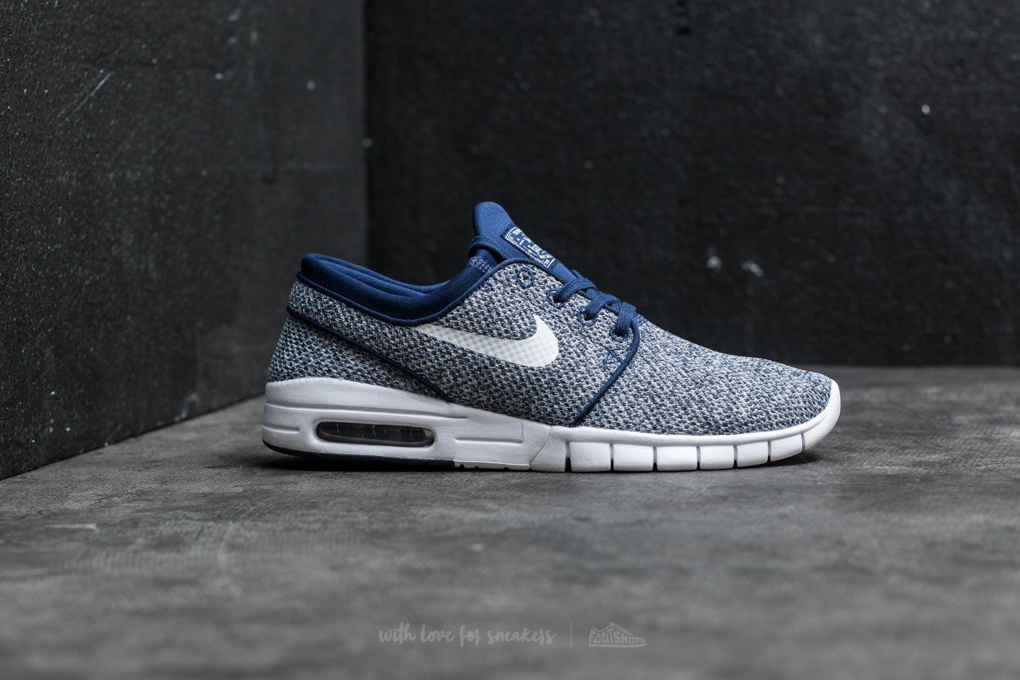 nike janoski max blue